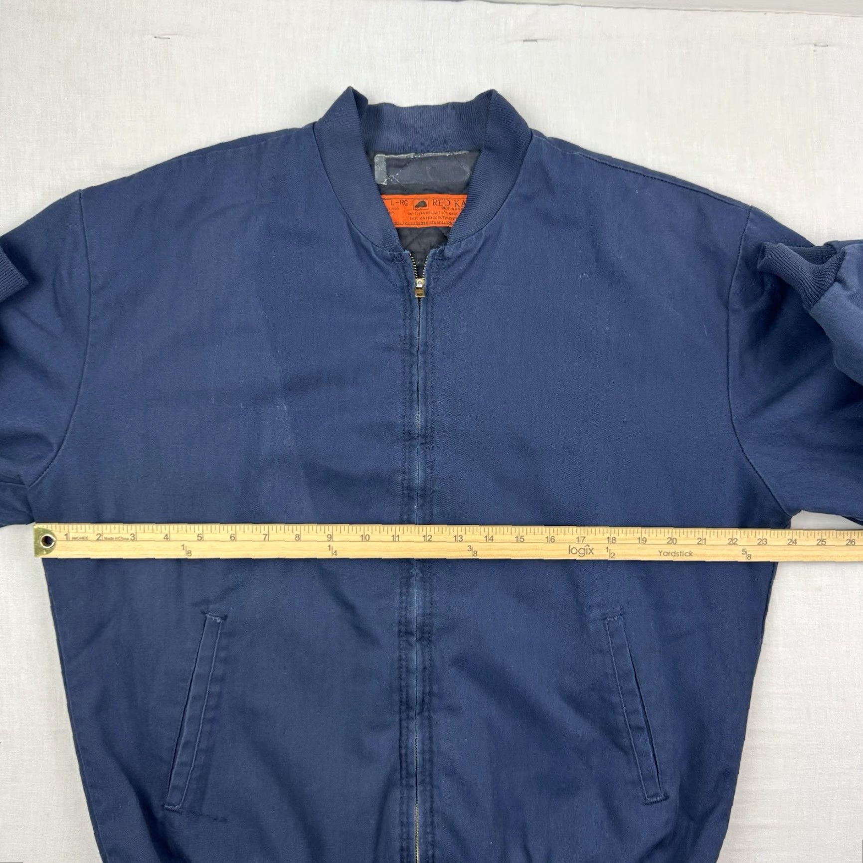 Red Kap Vintage Red Kap Jacket Adult Large Blue Workwear Hipster Grunge Made In USA Size US L / EU 52-54 / 3 - 6 Thumbnail