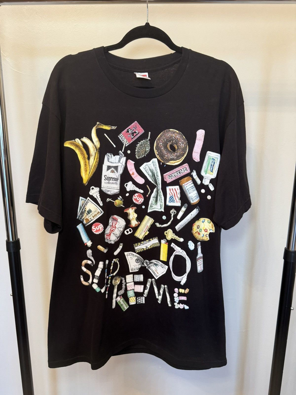 Supreme Supreme Drugs tee Size US XL / EU 56 / 4 - 1 Thumbnail