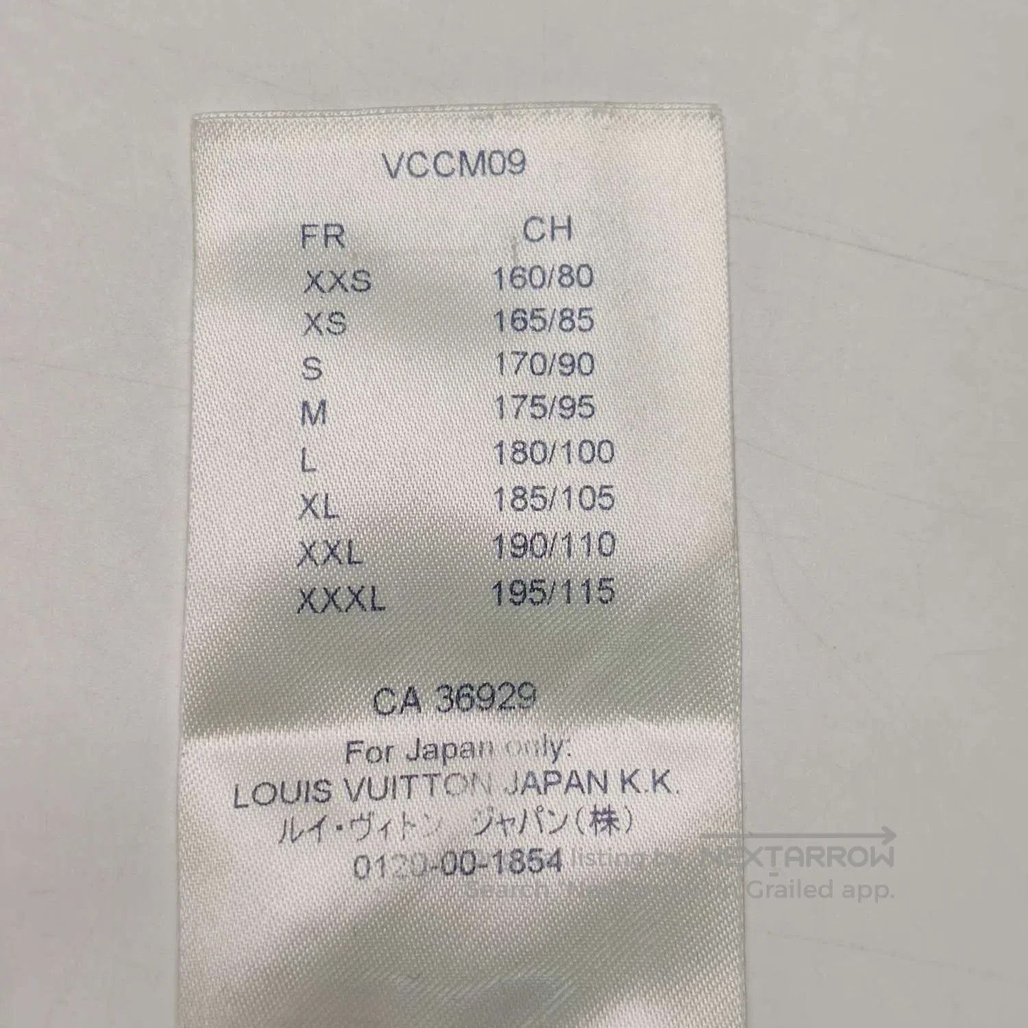Louis Vuitton Louis Vuitton Cotton Logo Crewneck T. Size US L / EU 52-54 / 3 - 7 Thumbnail