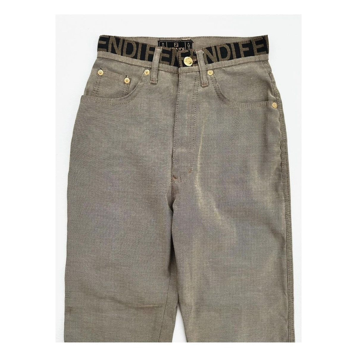 Fendi Fendi Monogram pants Size 24" / US 00 / IT 34 - 2 Thumbnail