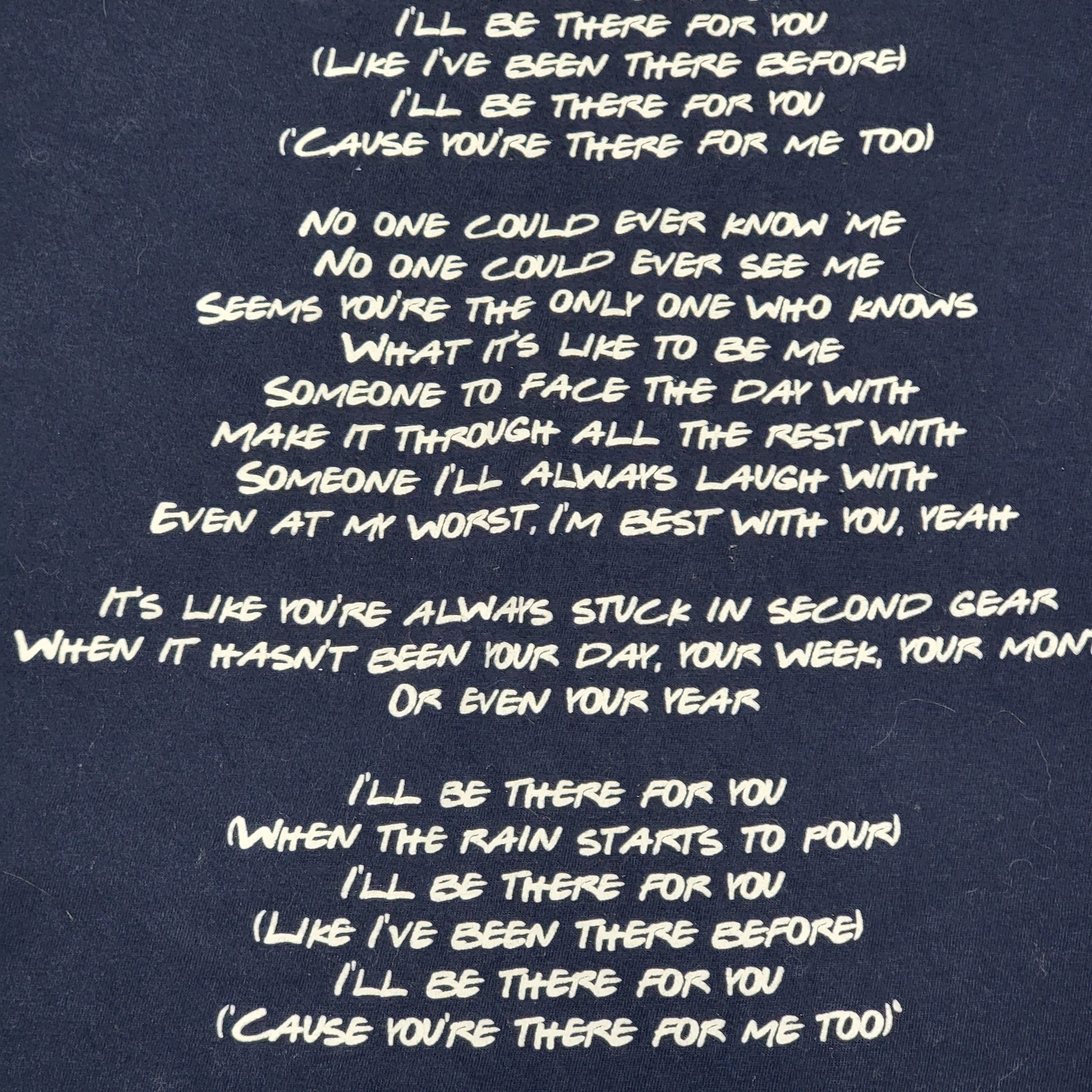Other BoxLunch LS Unisex Tee Friends Theme Song - Size XL Size XL / US 12-14 / IT 48-50 - 6 Thumbnail