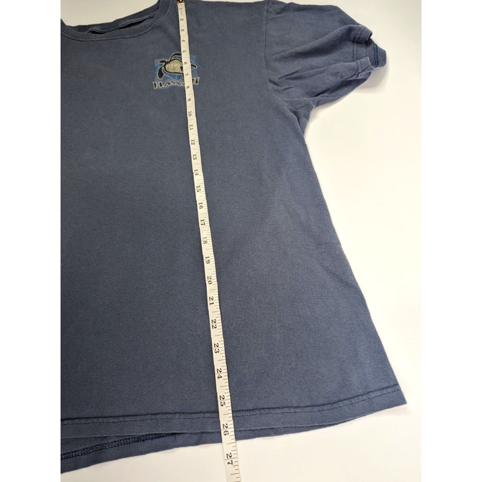 Vintage VINTAGE Performance Surfwear Shirt Unisex Adults XL Blue Crew Neck Short Sleeve Cotton T-Shirt Turtle Map Hawaii Island Life Pacific Ocean Theme Size US XL / EU 56 / 4 - 5 Thumbnail