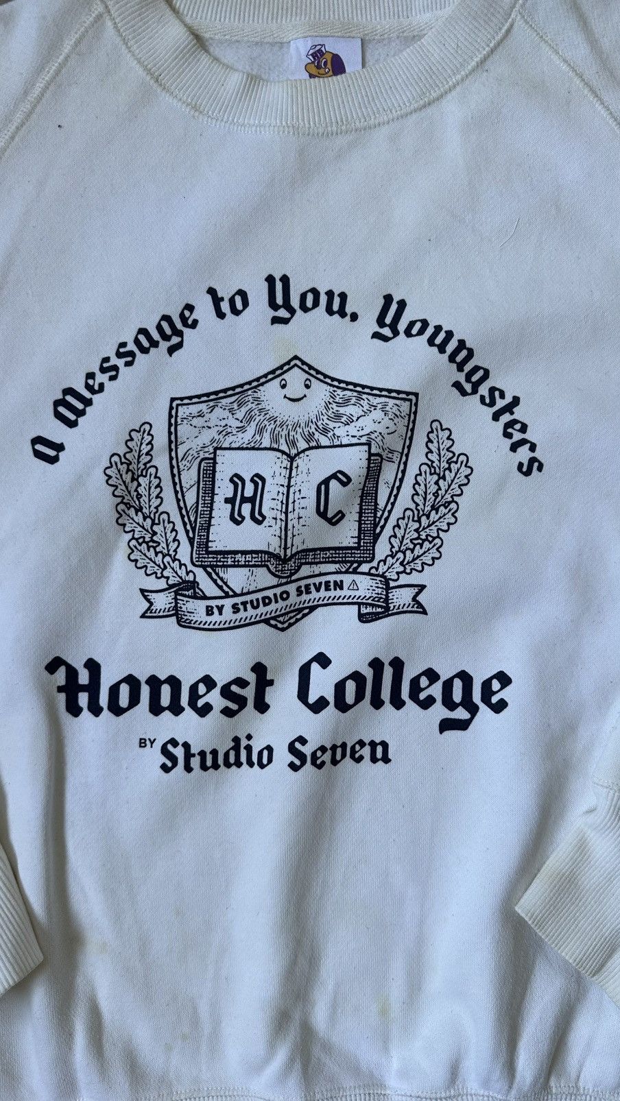 GU HONEST COLLEGE BY STUDIO SEVEN SWEATSHIRT Size US M / EU 48-50 / 2 - 2 Thumbnail
