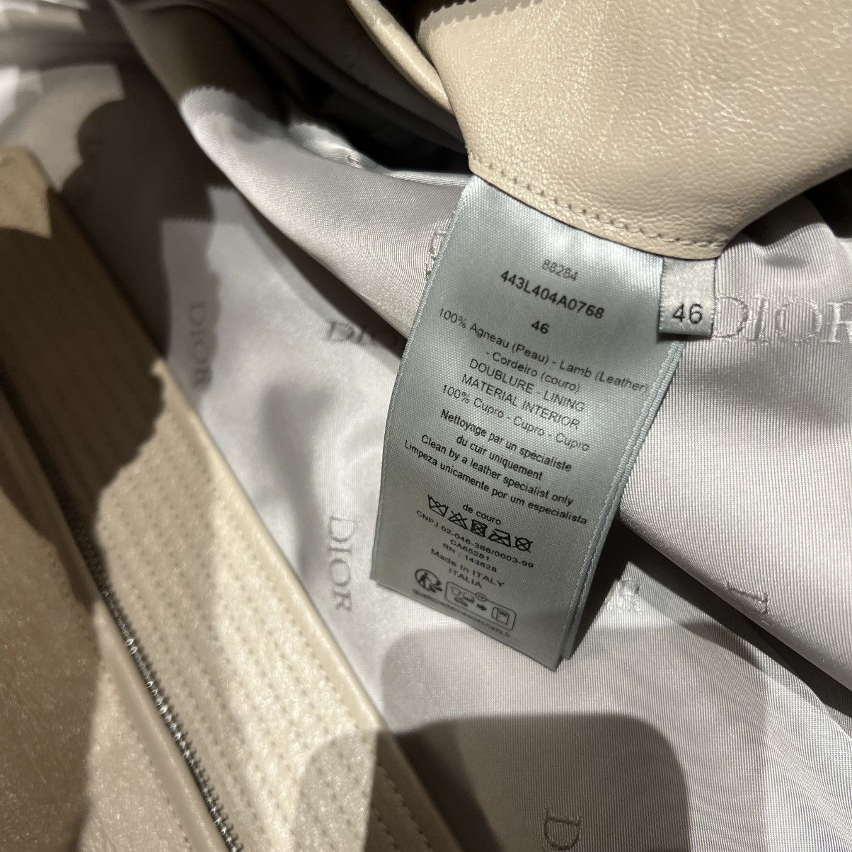 Dior Dior Leather Jacket Size US L / EU 52-54 / 3 - 6 Thumbnail
