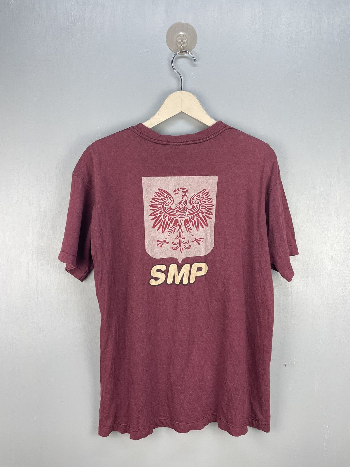 Vintage Vintage 90s SMP skateboard brand t shirt Size US M / EU 48-50 / 2 - 1 Thumbnail