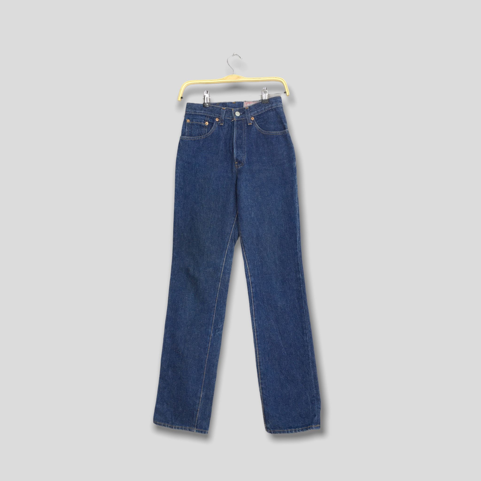 Jean Levi's 501 Vintage Pour Femme - Made In USA, Indigo, Taille XS W27 L34