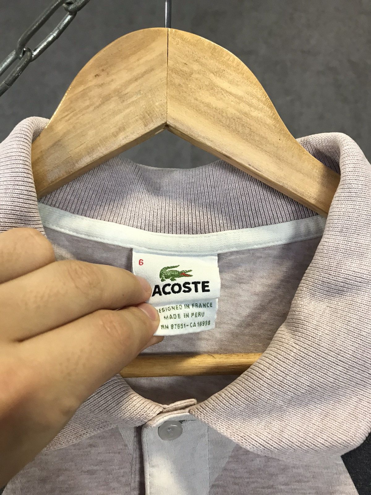 Lacoste Lacoste designer logo polo tee Size US XL / EU 56 / 4 - 4 Thumbnail