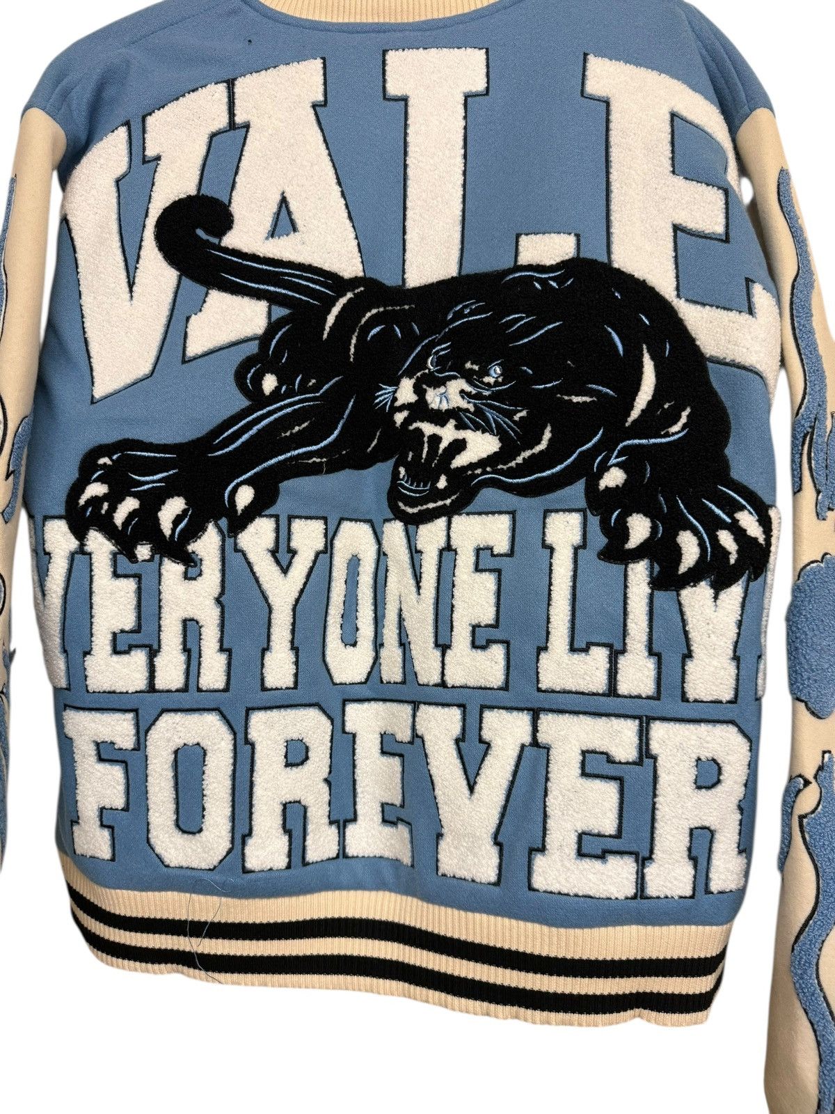 Vale Vale forever Small ( Fit Like Medium ) Varsity Jacket Size US S / EU 44-46 / 1 - 10 Thumbnail