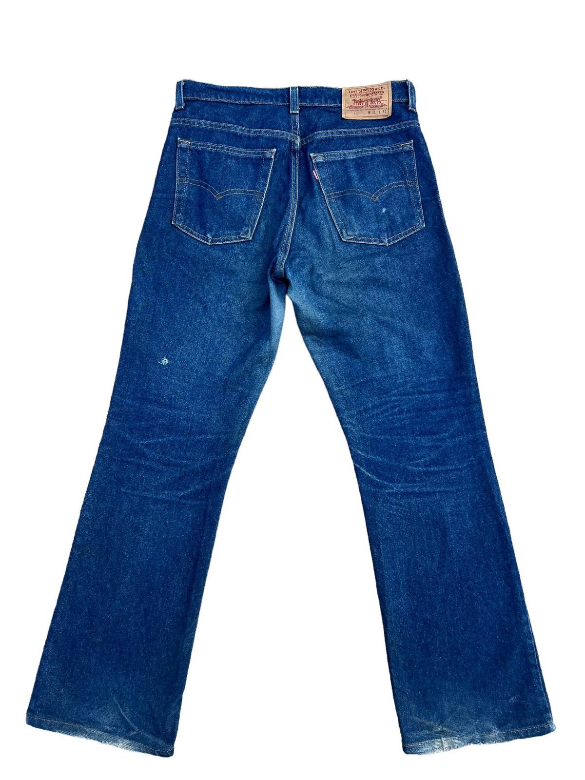 Levi's Vintage 1994 Levi’s 517 Fade Denim Bootcut Jeans Size US 31 - 2 Thumbnail