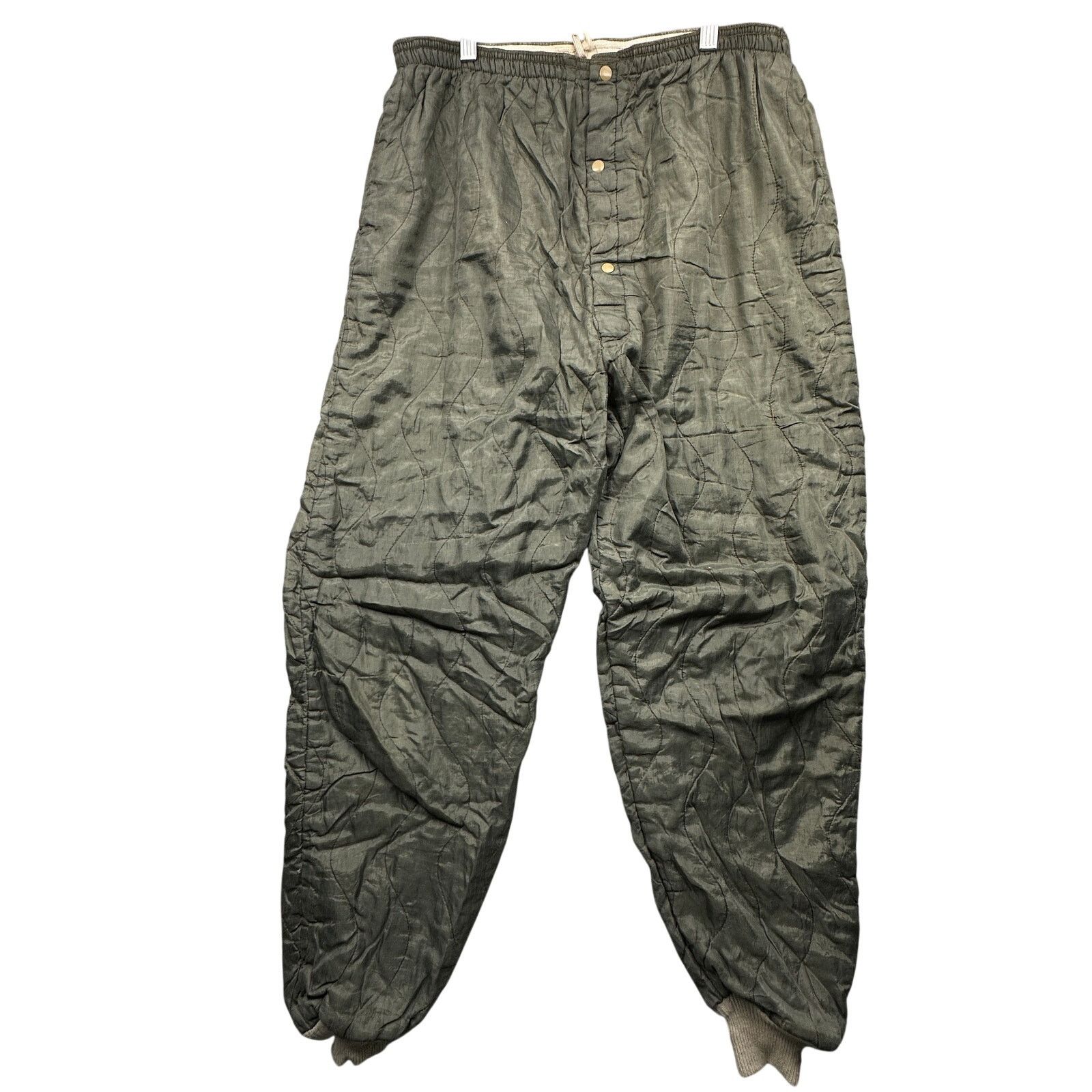Vintage Vintage 50s 60s Air Force Military Quilted Pants Mens Large Size US 31 - 1 Thumbnail