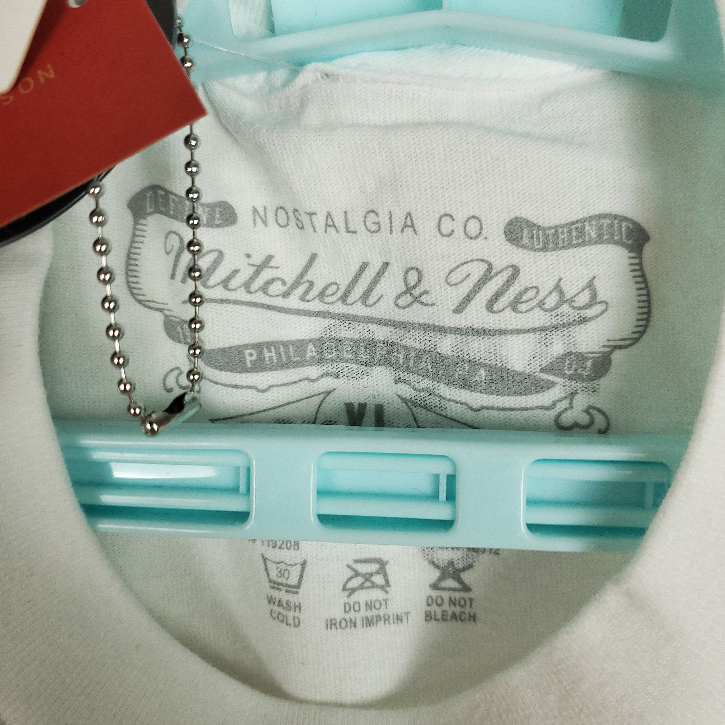 Aape Aape x Mitchell & Ness Philadelphia 76ers Tee Size US XL / EU 56 / 4 - 5 Thumbnail