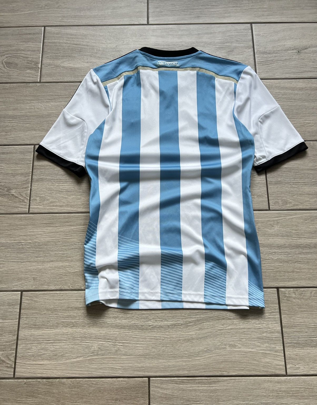 Vintage Adidas 2014 Home Argentina Soccer T-Shirt Football Jersey Size US S / EU 44-46 / 1 - 4 Thumbnail