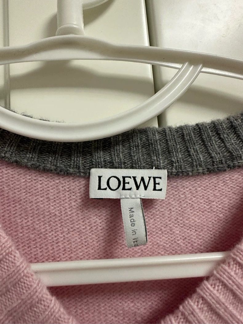 Loewe Loewe Embroidered logo wool sweater Size XS / US 0-2 / IT 36-38 - 2 Thumbnail