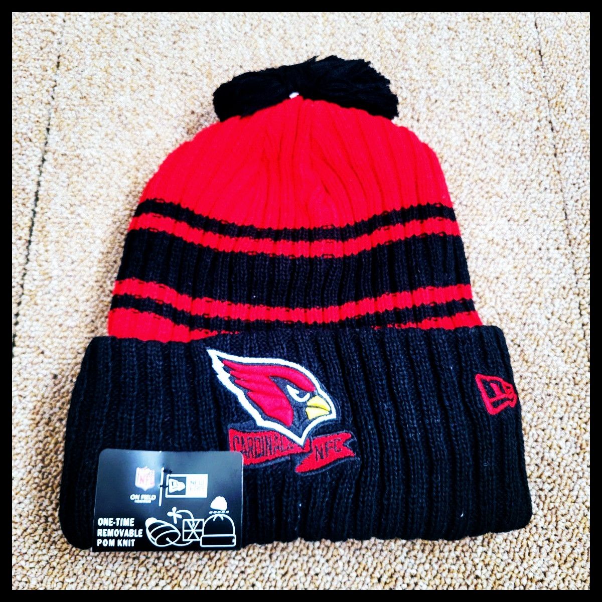 New Era ARIZONA CARDINALS NFL FOOTBALL BEANIE HAT. Size ONE SIZE - 1 Preview