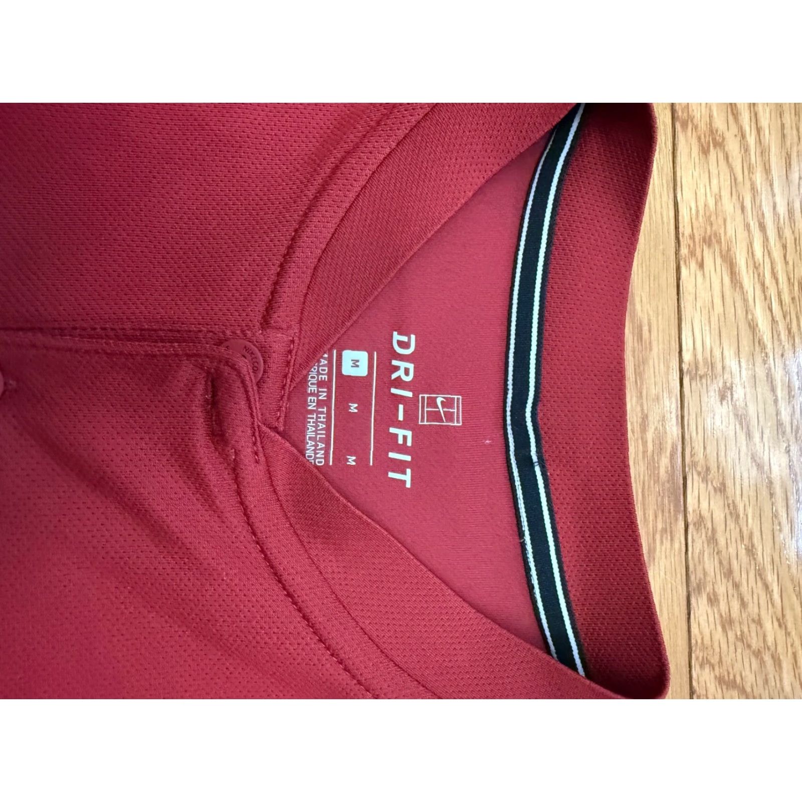Nike Nike Oklahoma Sooners OU College Football Playoff Blade Polo Mens M Gray Short Sleeve Size US M / EU 48-50 / 2 - 4 Thumbnail
