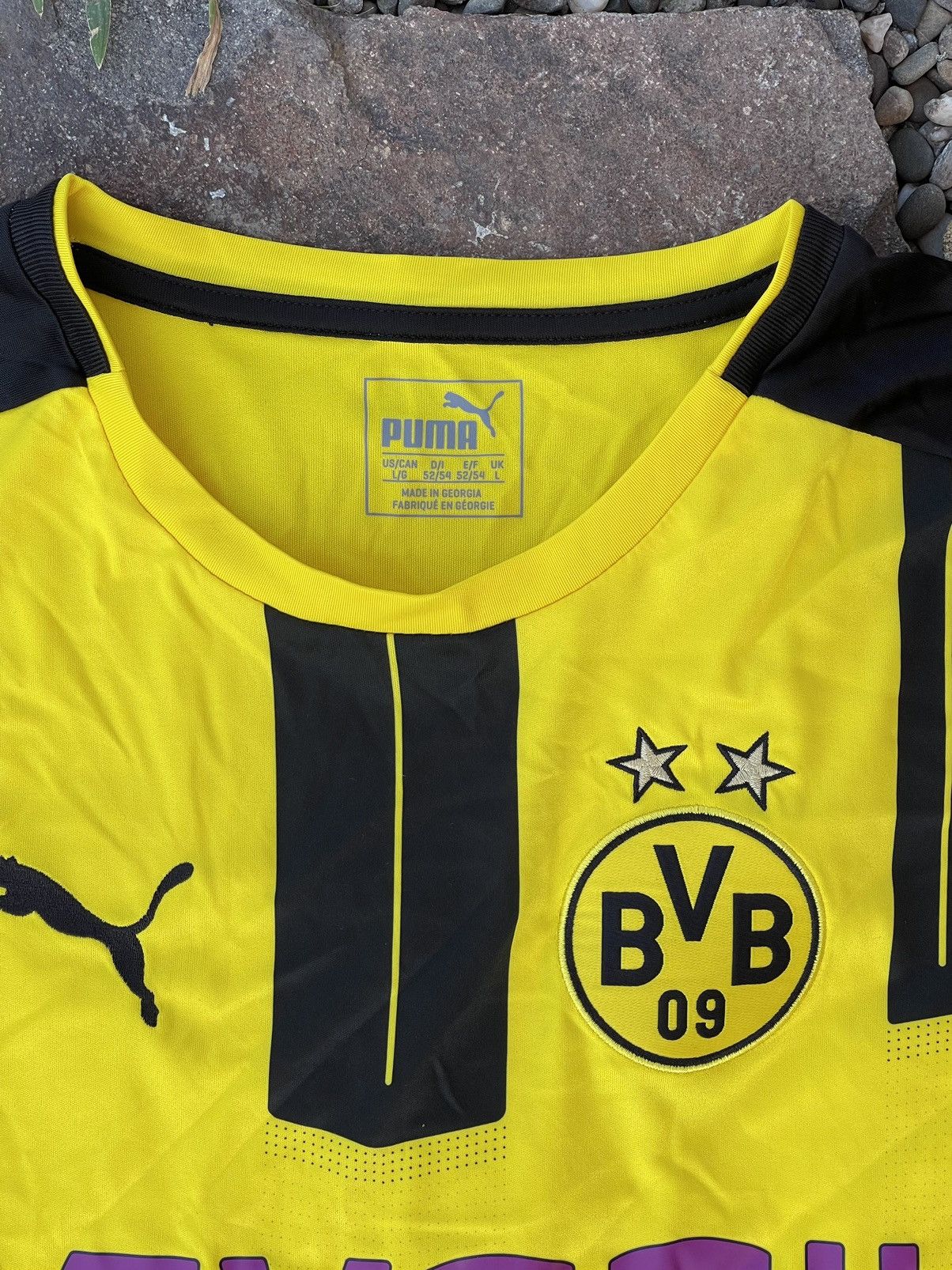 Puma 2016 Puma Borrusia Dortmund evonic soccer jersey Size US L / EU 52-54 / 3 - 5 Thumbnail