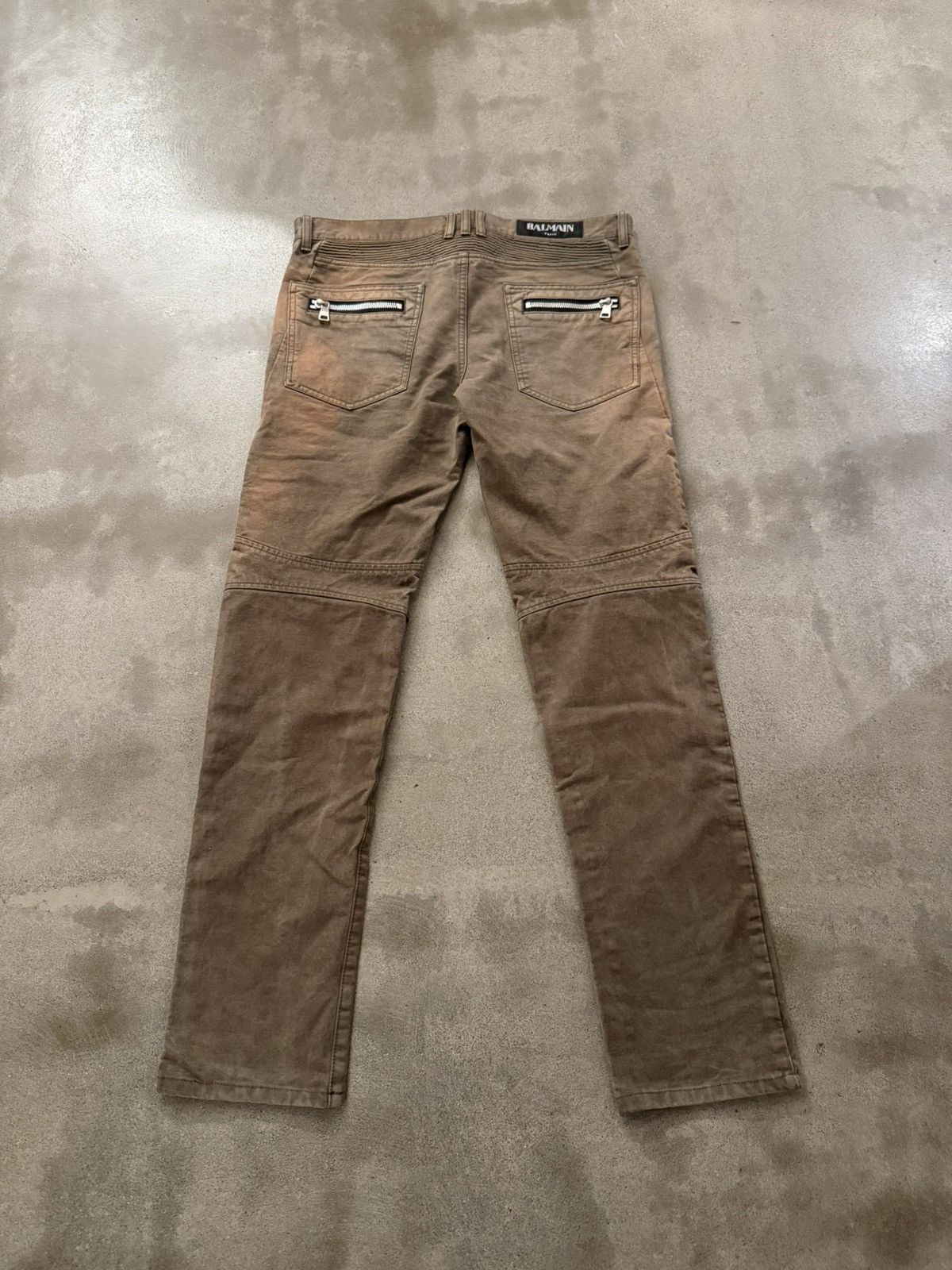 Balmain Balmain Biker Denim Size US 32 / EU 48 - 3 Thumbnail