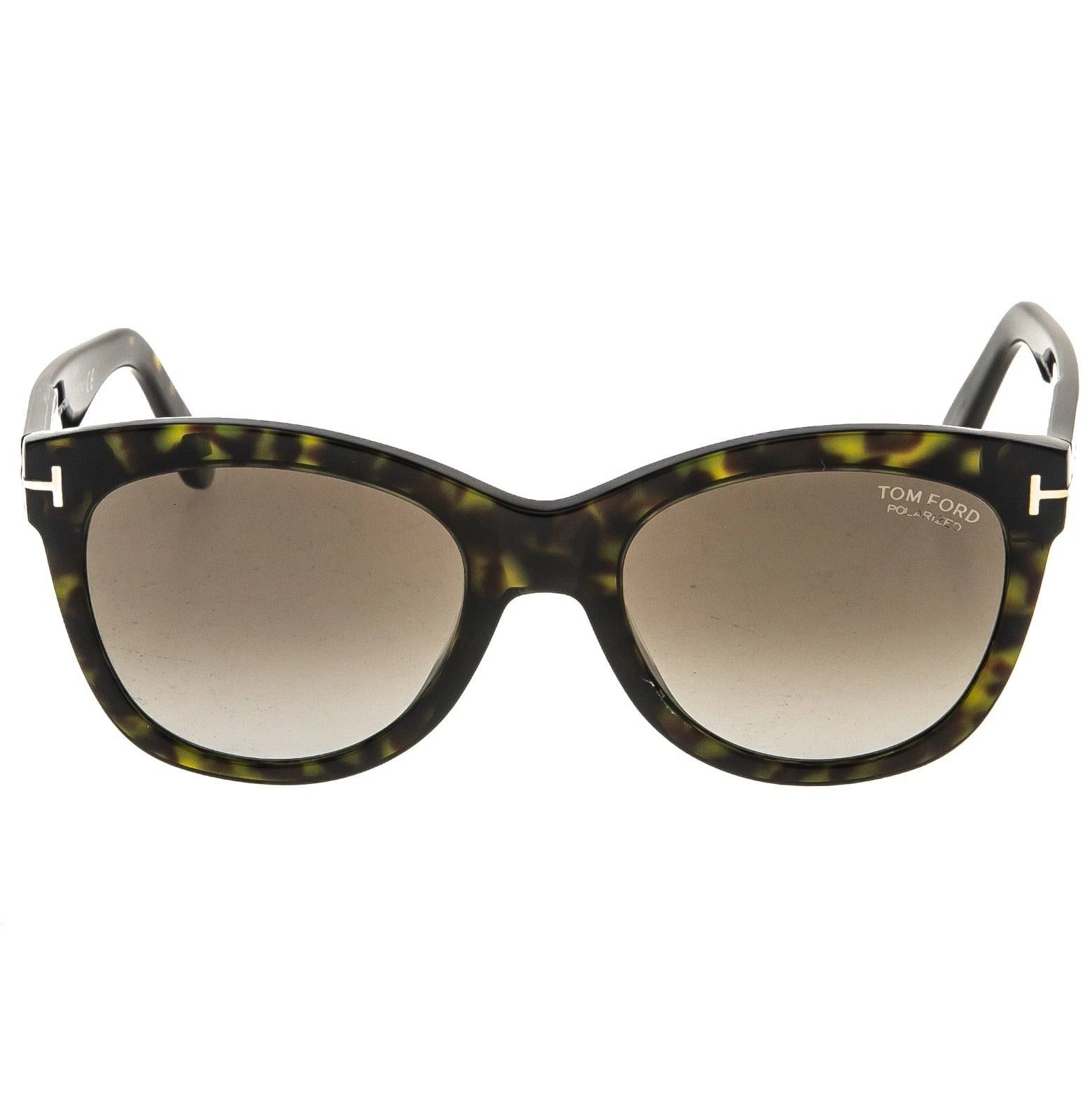 Tom Ford TOM FORD WALLACE TF870 52H Brown Havana Sunglass 870 FT0870 Size ONE SIZE - 9 Thumbnail