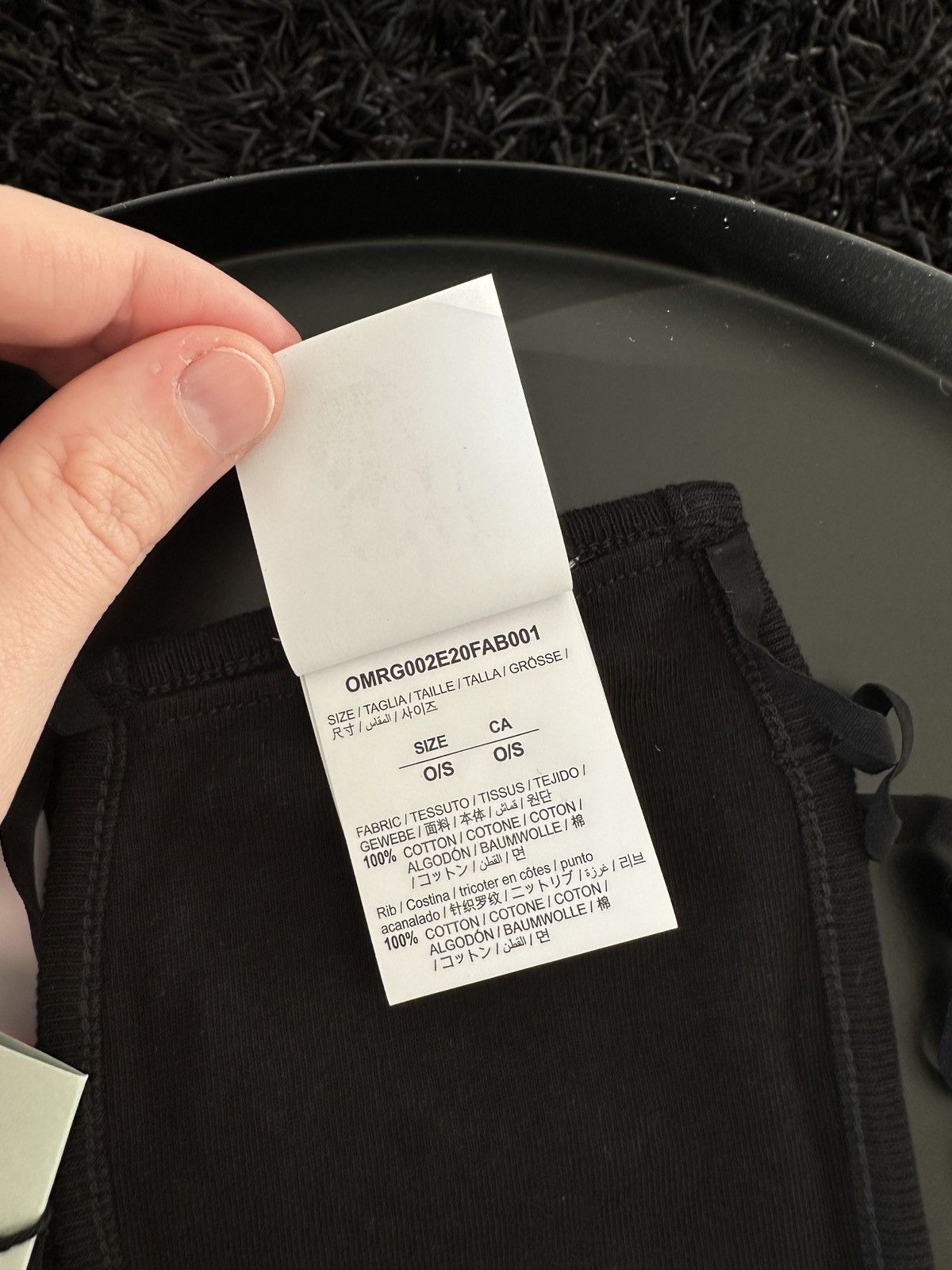 Off-White Off-White Mask Size ONE SIZE - 6 Thumbnail