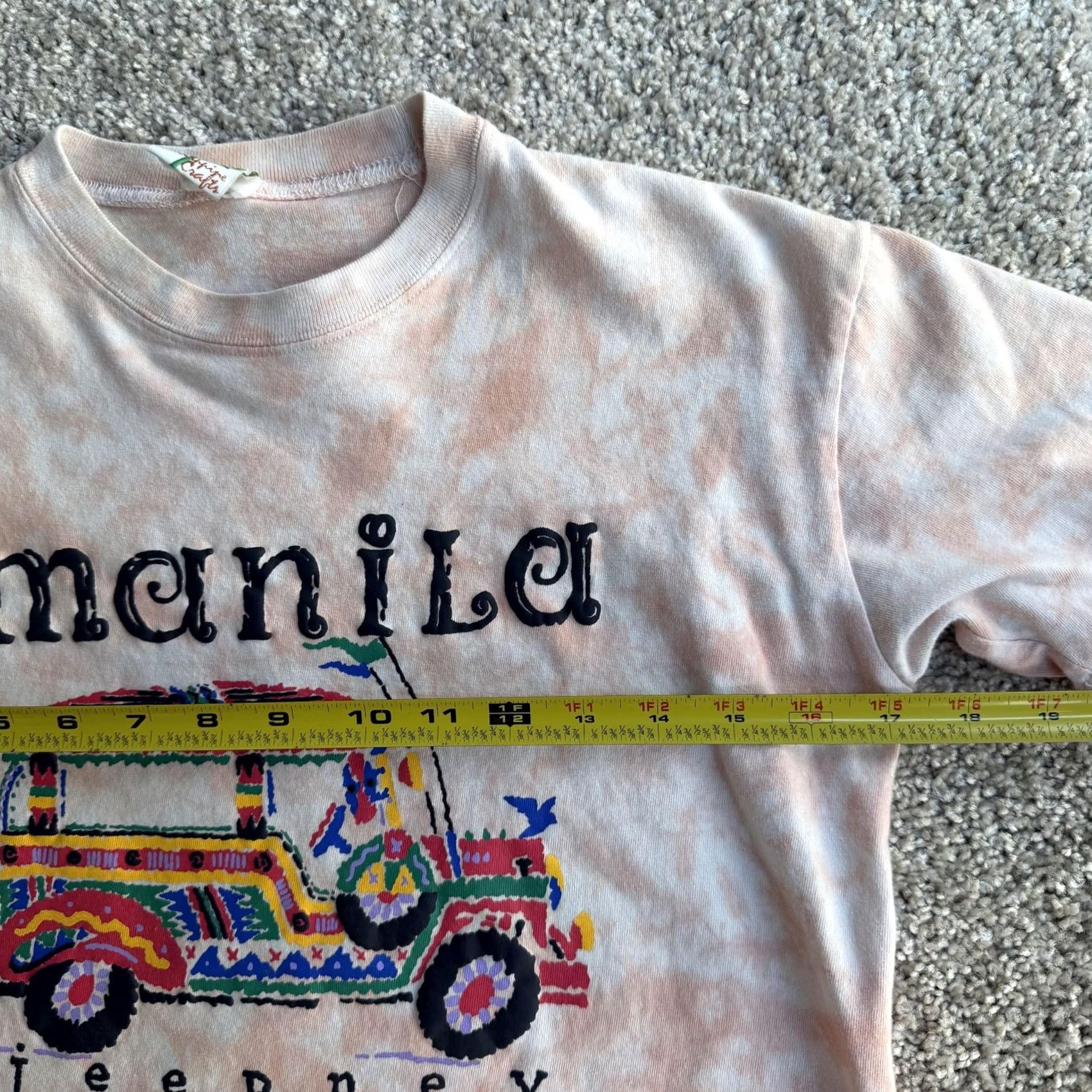 Vintage VINTAGE Philippine Crafts Manila Jeepney Shirt Womens Small Pink Souvenir Tee Size S / US 4 / IT 40 - 5 Thumbnail
