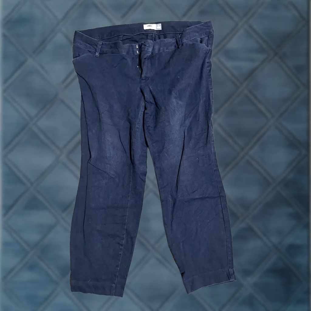 Old Navy Old Navy Pixie Skinny Ankle Pants Women Size 16 Blue Pockets Size 38" / US 16 / IT 52 - 1 Thumbnail