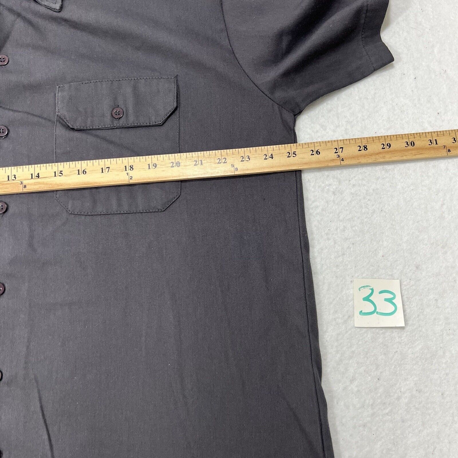 Vintage BikerWear USA Last Stop Motorcycle Repair Short Sleeve Shirt Size US L / EU 52-54 / 3 - 11 Thumbnail