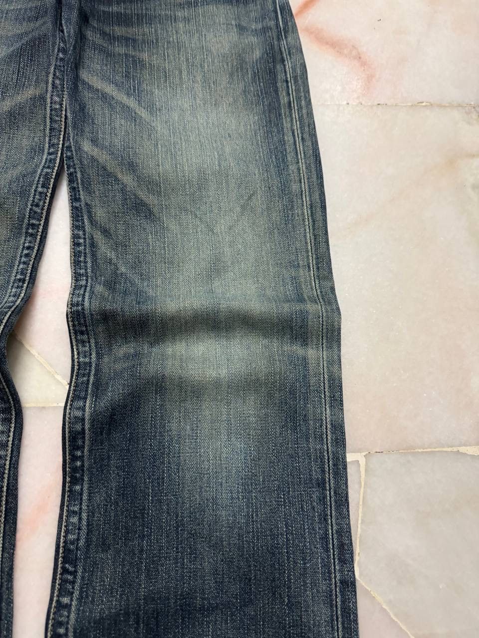 Wrangler VINTAGE WRANGLER FADED DISTRESSED BLUE JEANS Y2K Size US 29 - 6 Thumbnail