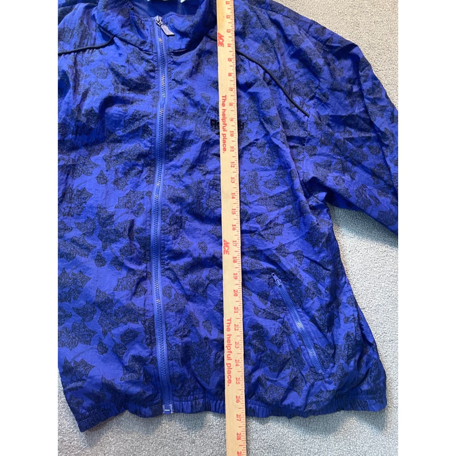 Reebok VINTAGE Reebok Windbreaker Jacket Zip Blue Teal Women’s Size M Size M / US 6-8 / IT 42-44 - 3 Thumbnail