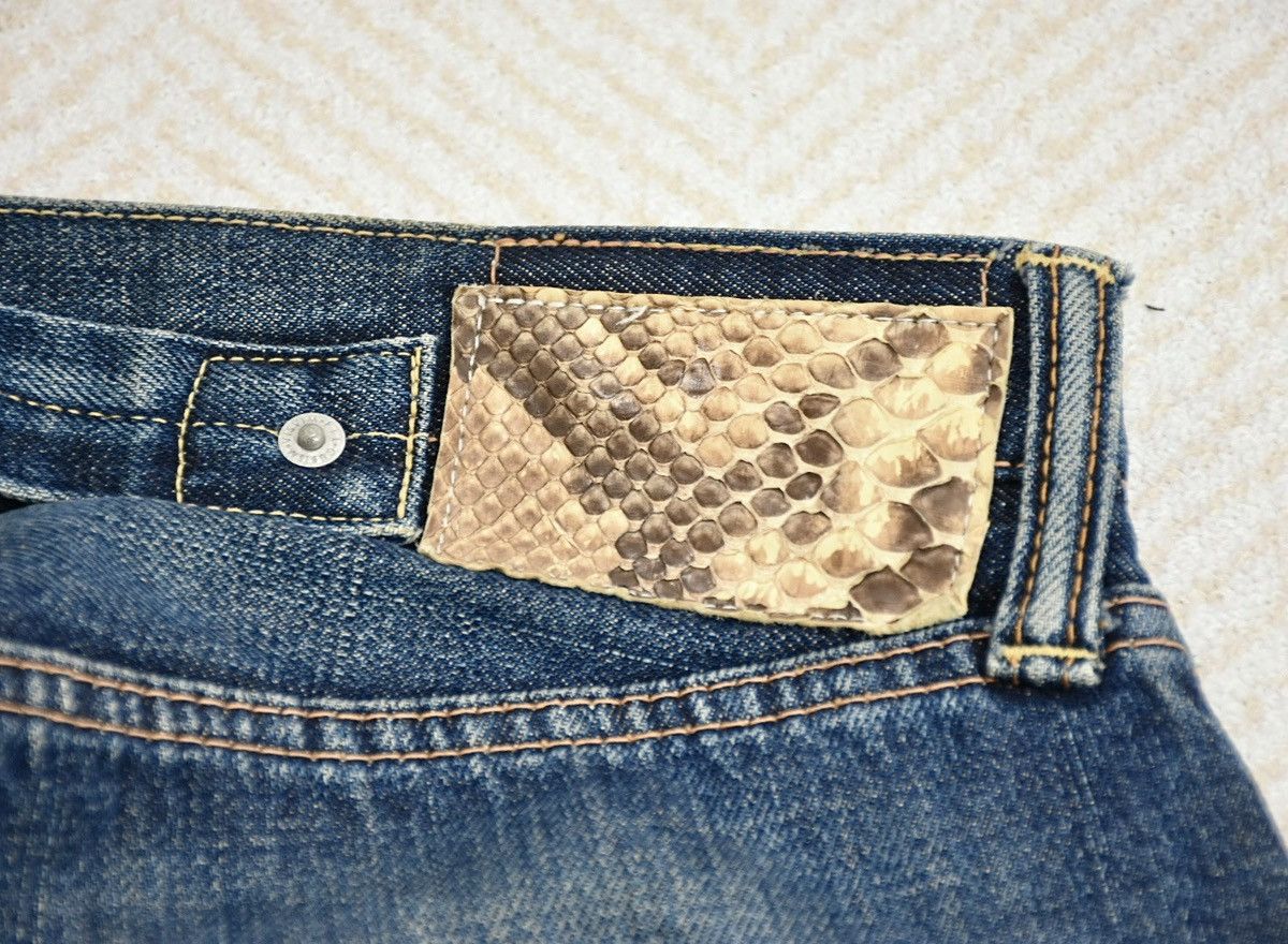 Visvim Visvim Fluxus 00 Damgaed-1 D1 Denim W32L30 Size US 32 / EU 48 - 11 Thumbnail