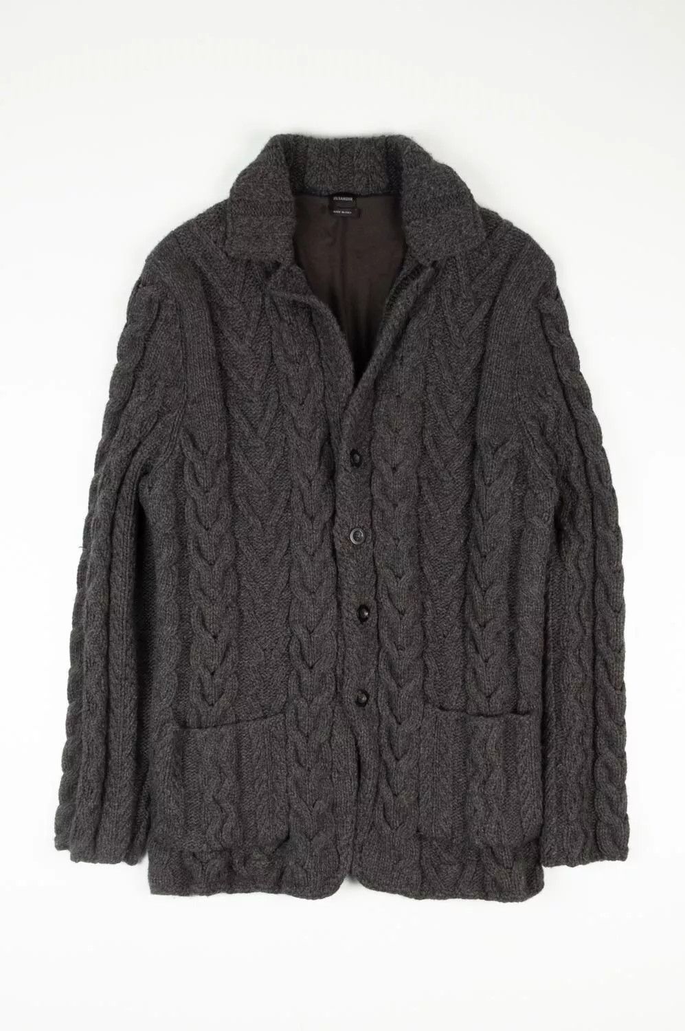 Jil Sander Midnight Blue Wool Cardigan | Grailed