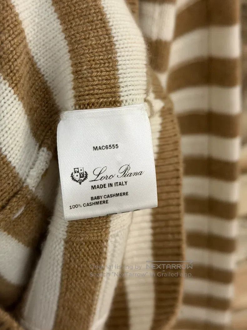 Loro Piana Loro Piana Baby Cashmere Striped Sweater Size M / US 6-8 / IT 42-44 - 3 Thumbnail