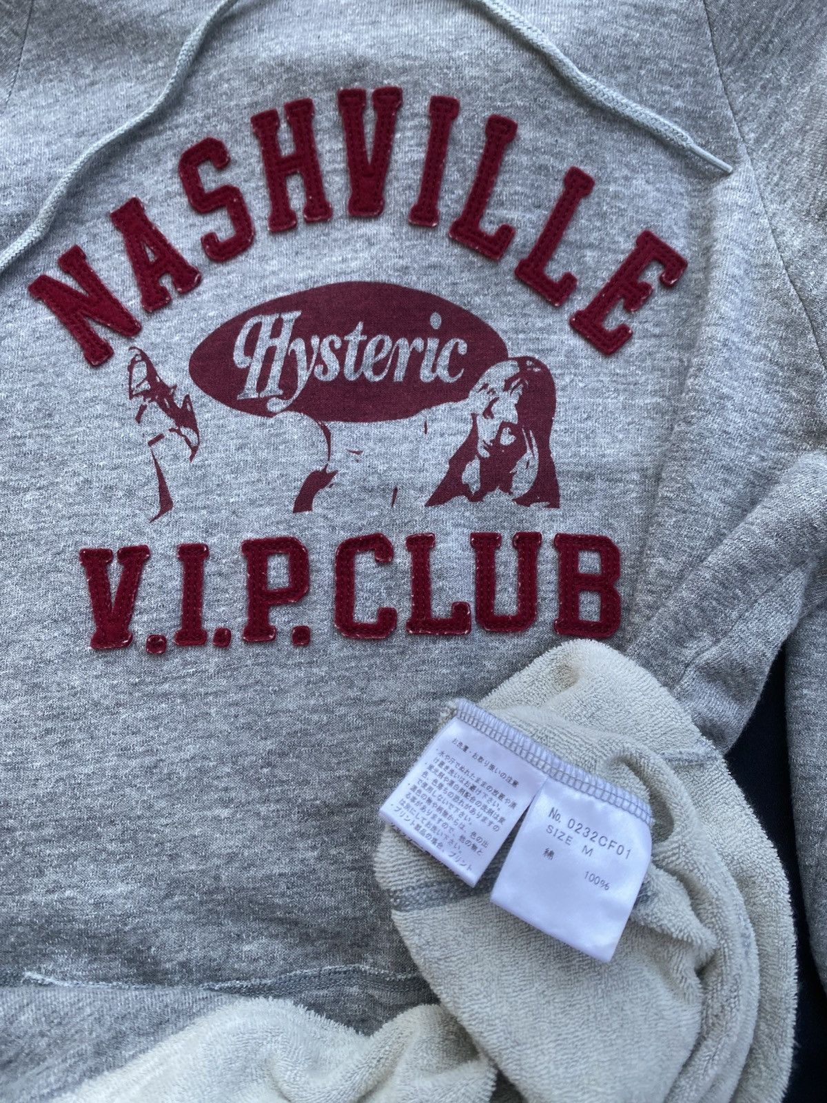 Hysteric Glamour Rare HYSTERIC GLAMOUR His Girl Pullover Hoodie Size US M / EU 48-50 / 2 - 14 Thumbnail