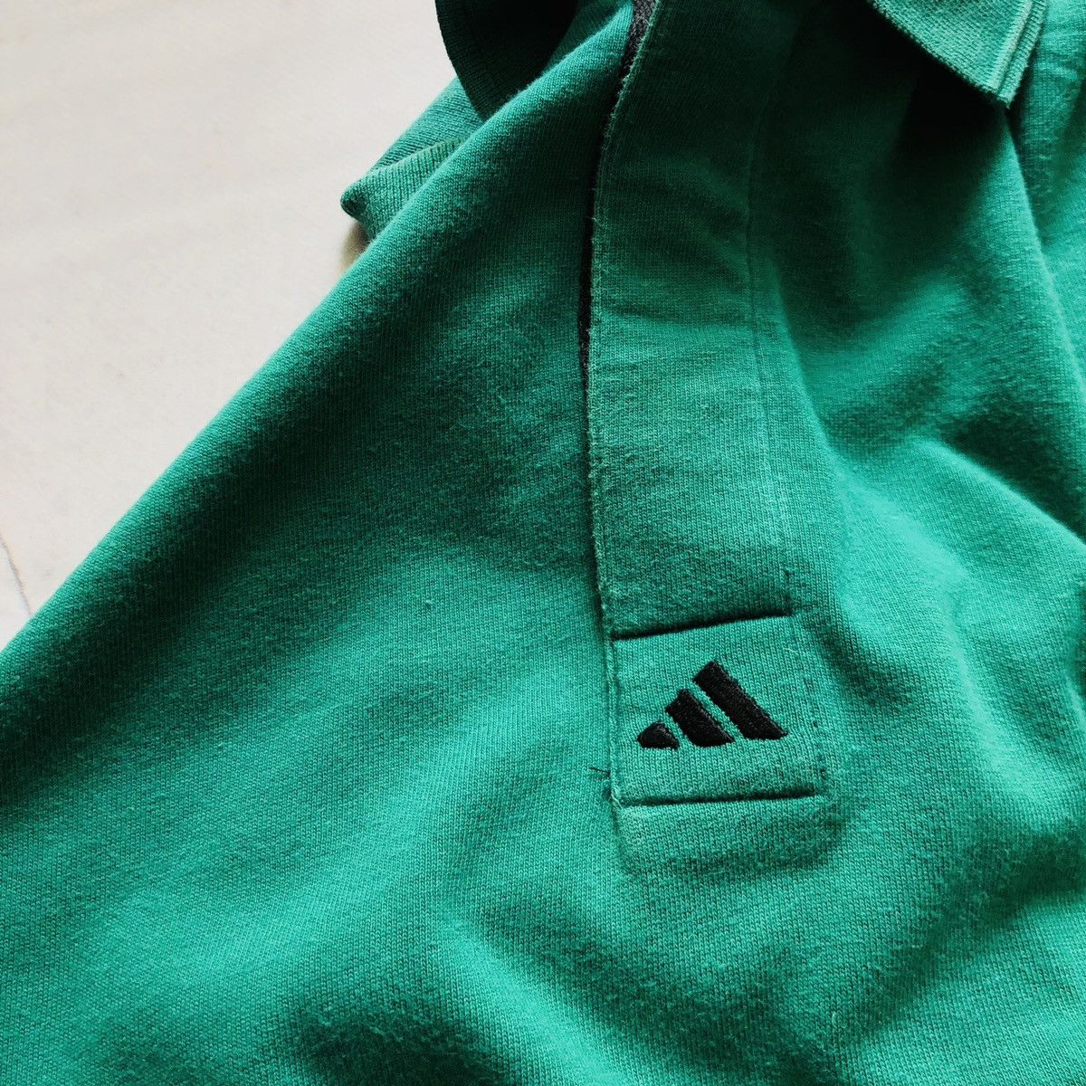 Adidas Vintage Adidas Equipment Bootleg Rugby Polo Shirt y2k 90s Size US L / EU 52-54 / 3 - 4 Thumbnail