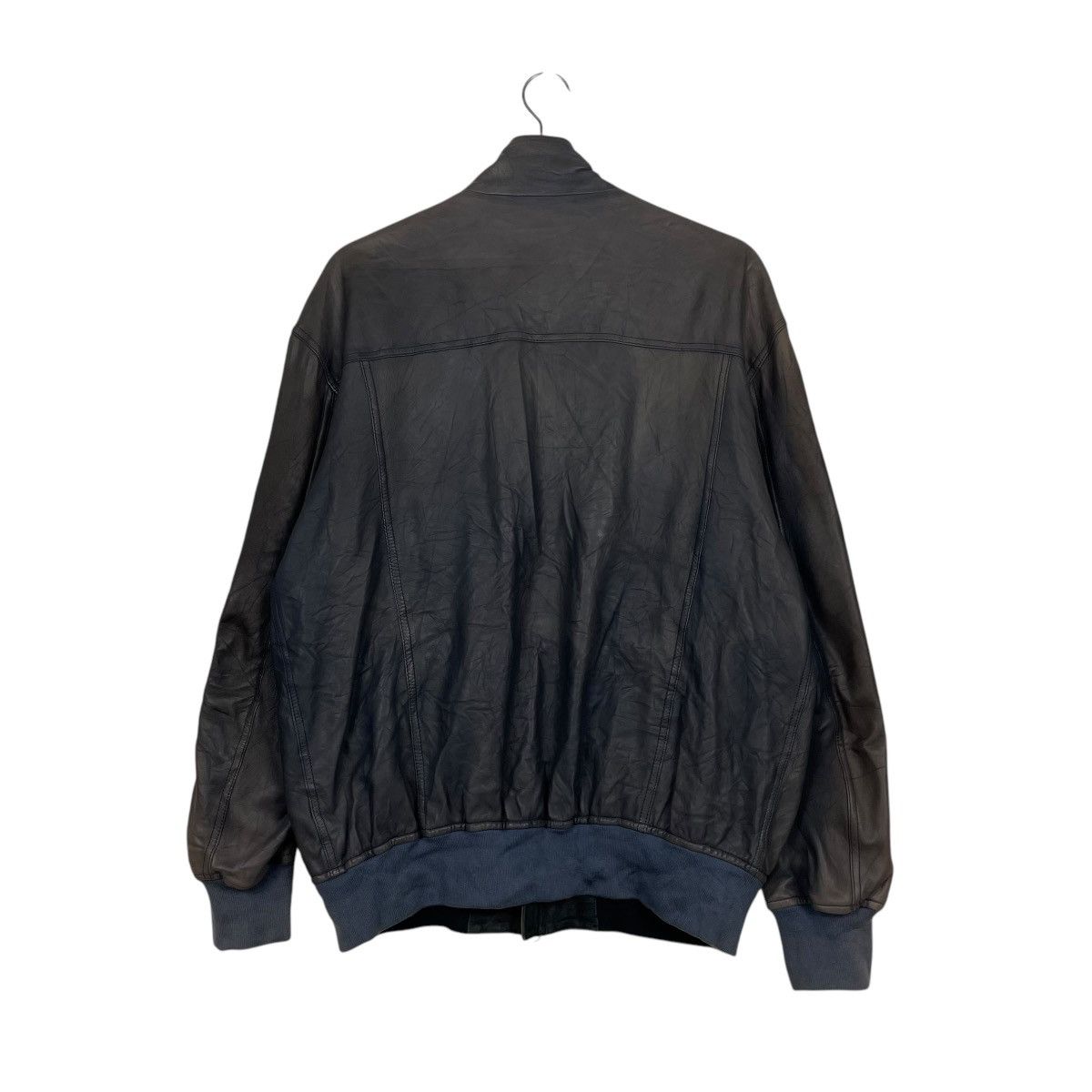Designer 💥 LEATHER BIKER EDDY MONETTI JACKET Size US M / EU 48-50 / 2 - 7 Thumbnail