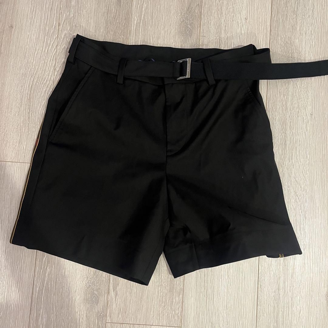 Loro Piana × Sacai Sacai X Loro Piana SS 23 wool dress shorts Size US 30 / EU 46 - 1 Thumbnail