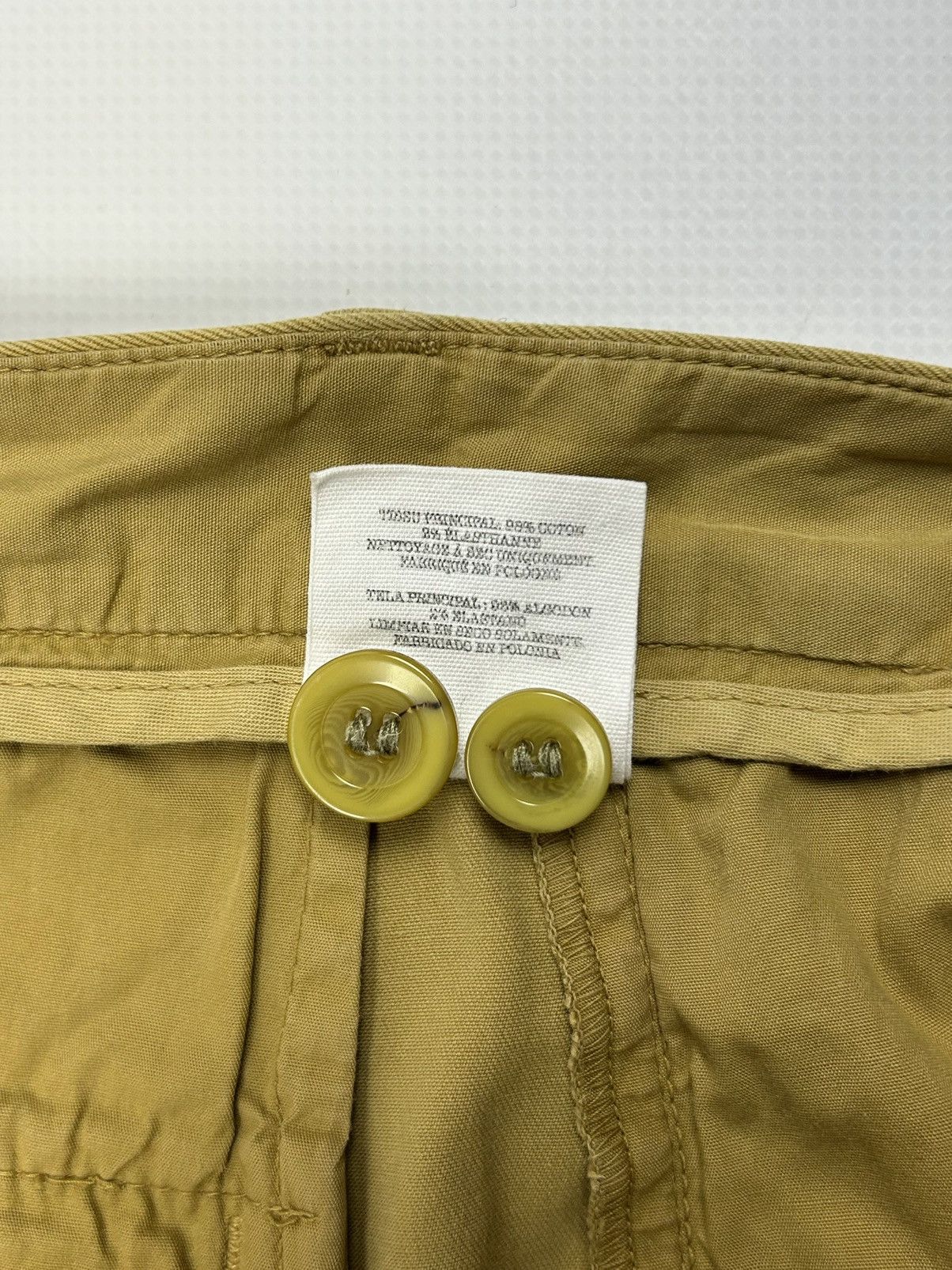 YMC YMC Japanese Slim Tapered Chinos Pants 34 Yellow Vintage Size US 34 / EU 50 - 12 Thumbnail