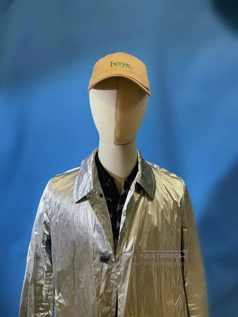 Dries Van Noten Dries Van Noten Metallic Trench Coat. Size US L / EU 52-54 / 3 - 3 Thumbnail