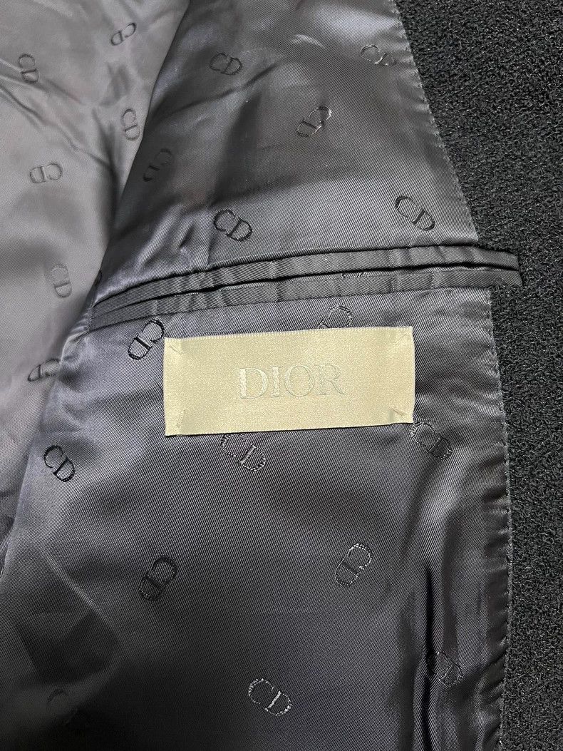 Dior Dior 24 autumn and winter new dark blue tweed suit 2502-Nex Size 54R - 4 Thumbnail