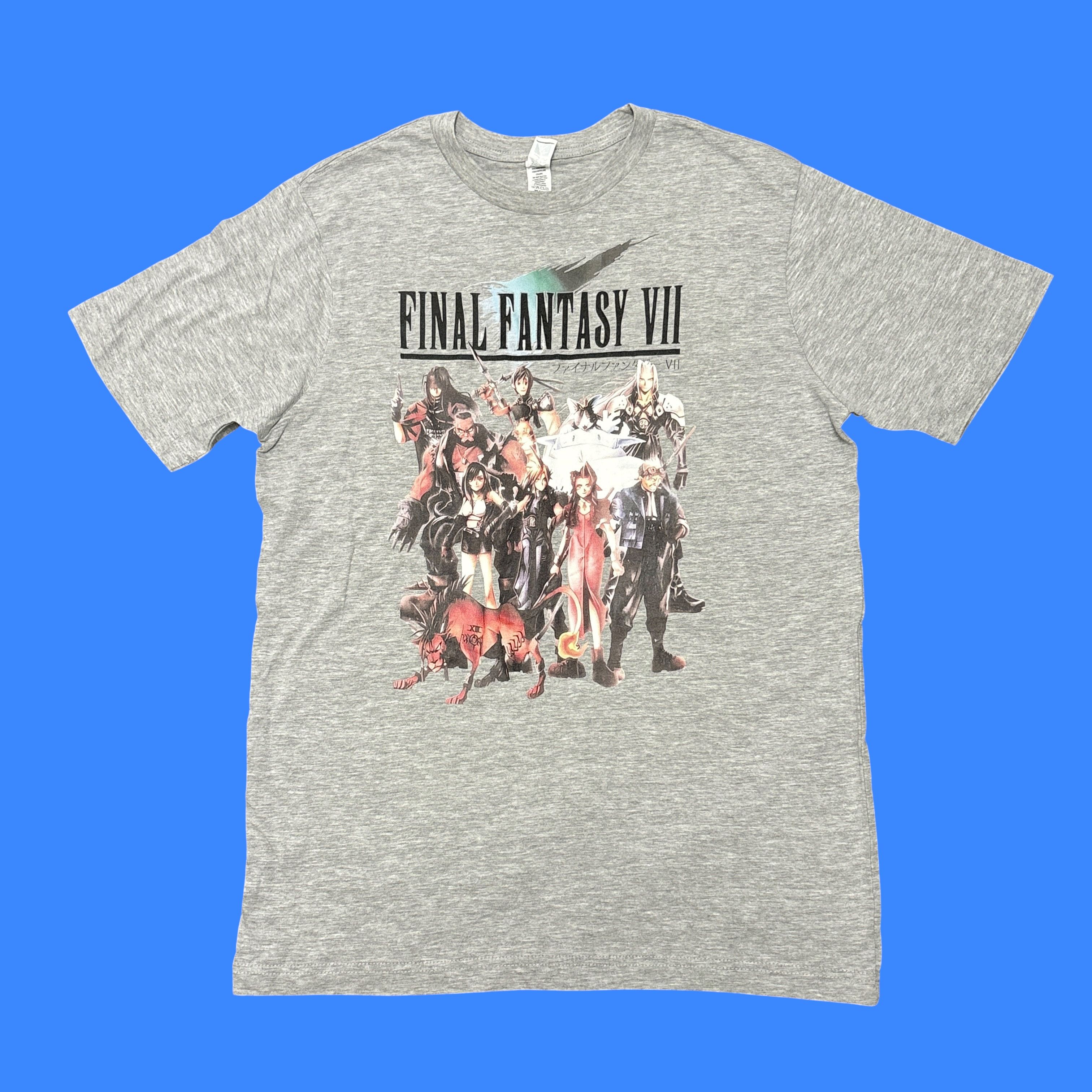 Vintage Final Fantasy VII Shirt Video Game Promo Graphic Tee Size US M / EU 48-50 / 2 - 1 Thumbnail