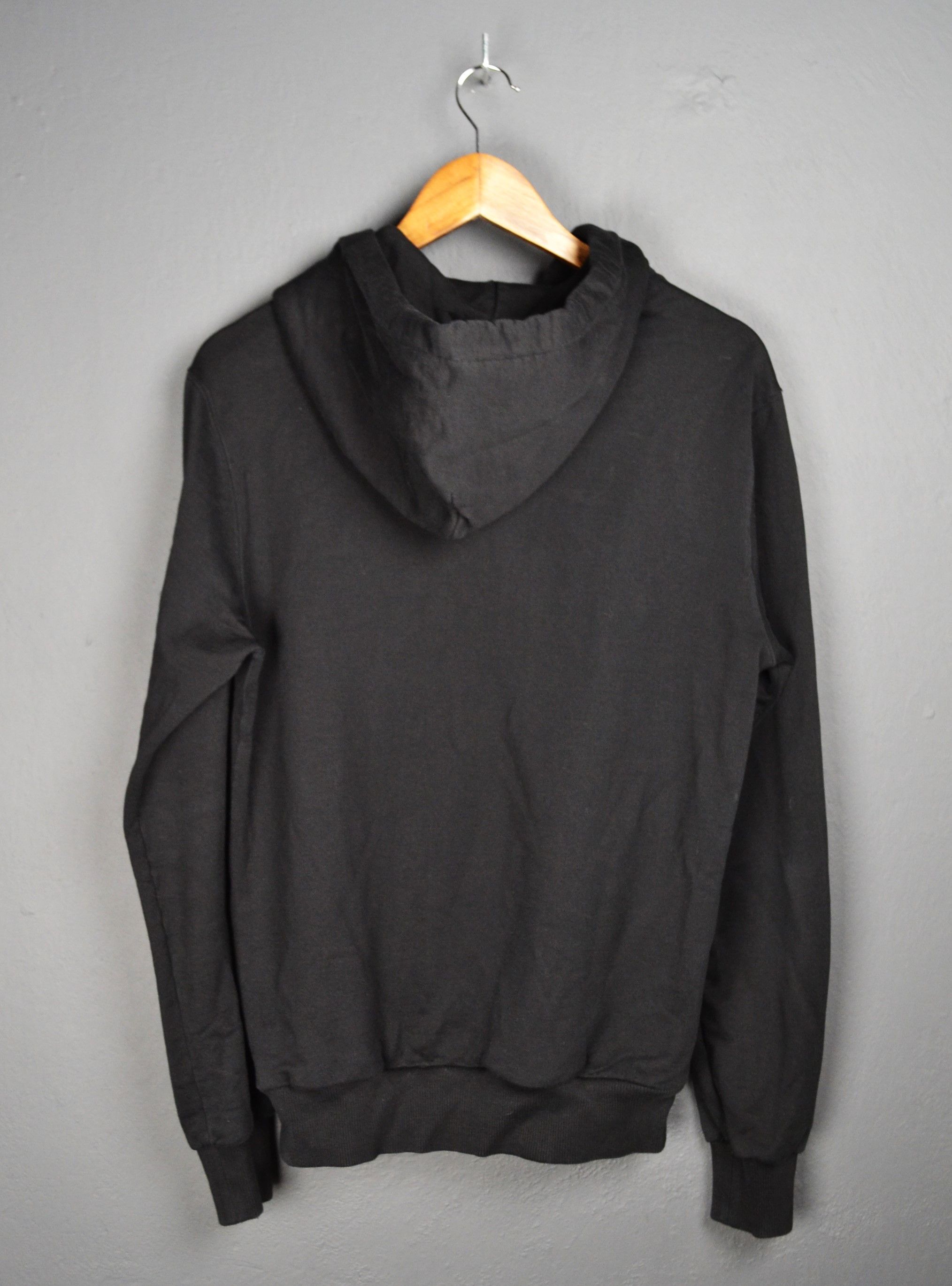 Dolce & Gabbana Dolce & Gabbana Black Cotton Hoodie DG Metal Plate Logo 48 M Size US M / EU 48-50 / 2 - 11 Thumbnail