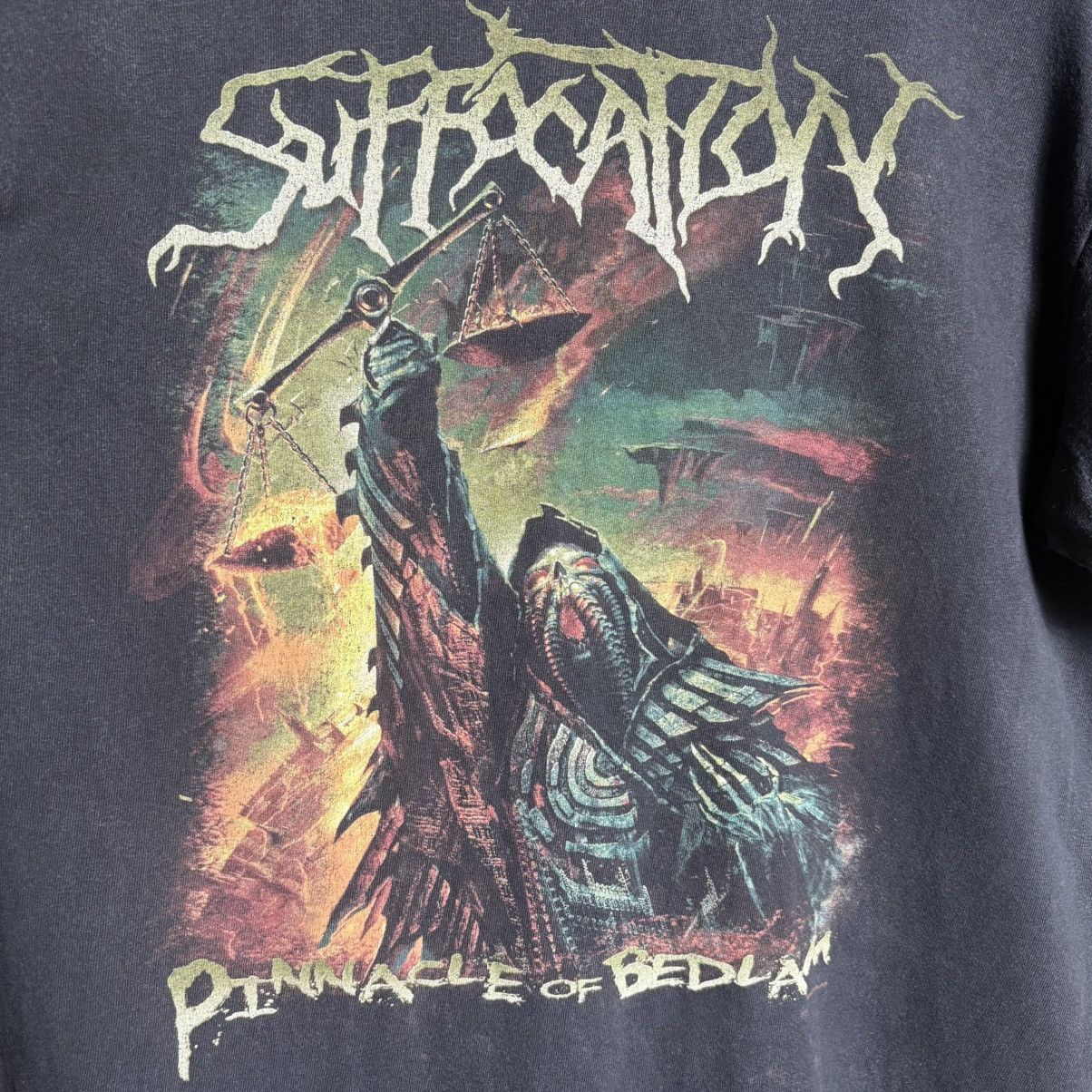 Band Tees Vintage 00s Suffocation Death Metal Band Tee / Y2K Size US L / EU 52-54 / 3 - 2 Thumbnail