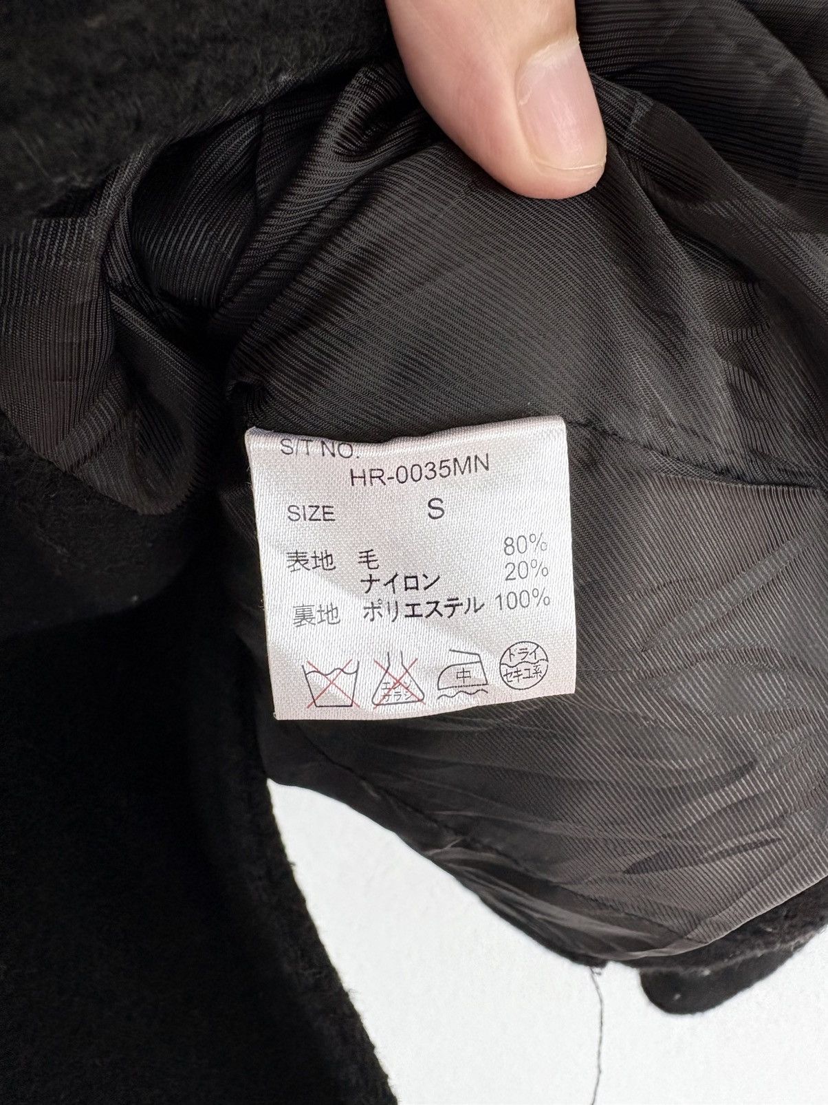 HARE Designer HARE Double Breasted Peacoat Wool Jacket Size US S / EU 44-46 / 1 - 6 Thumbnail