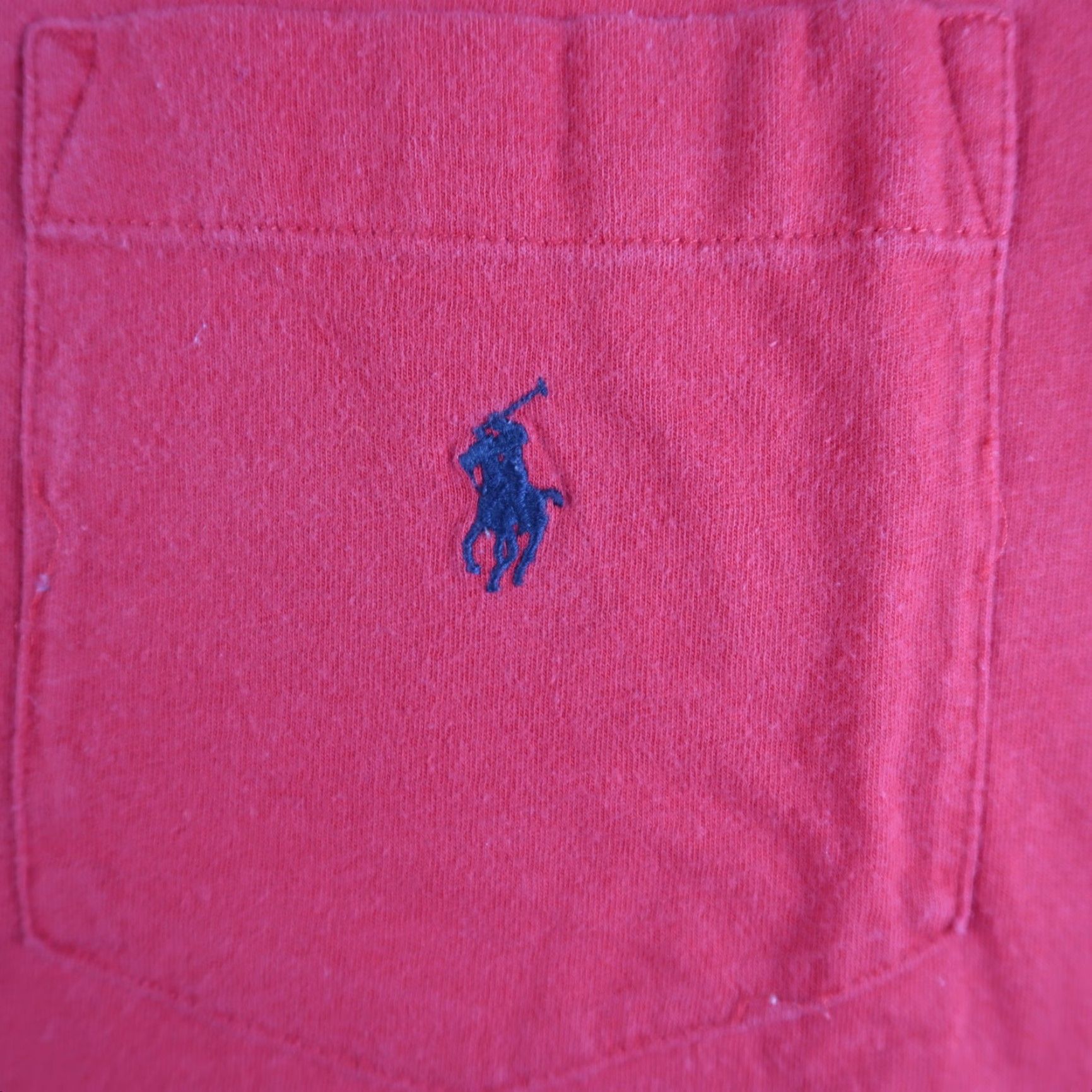 Polo Ralph Lauren VINTAGE Polo Ralph Lauren Polo Sport Red T Shirt M Medium Pony Shirt Mens 90s Size US L / EU 52-54 / 3 - 3 Thumbnail