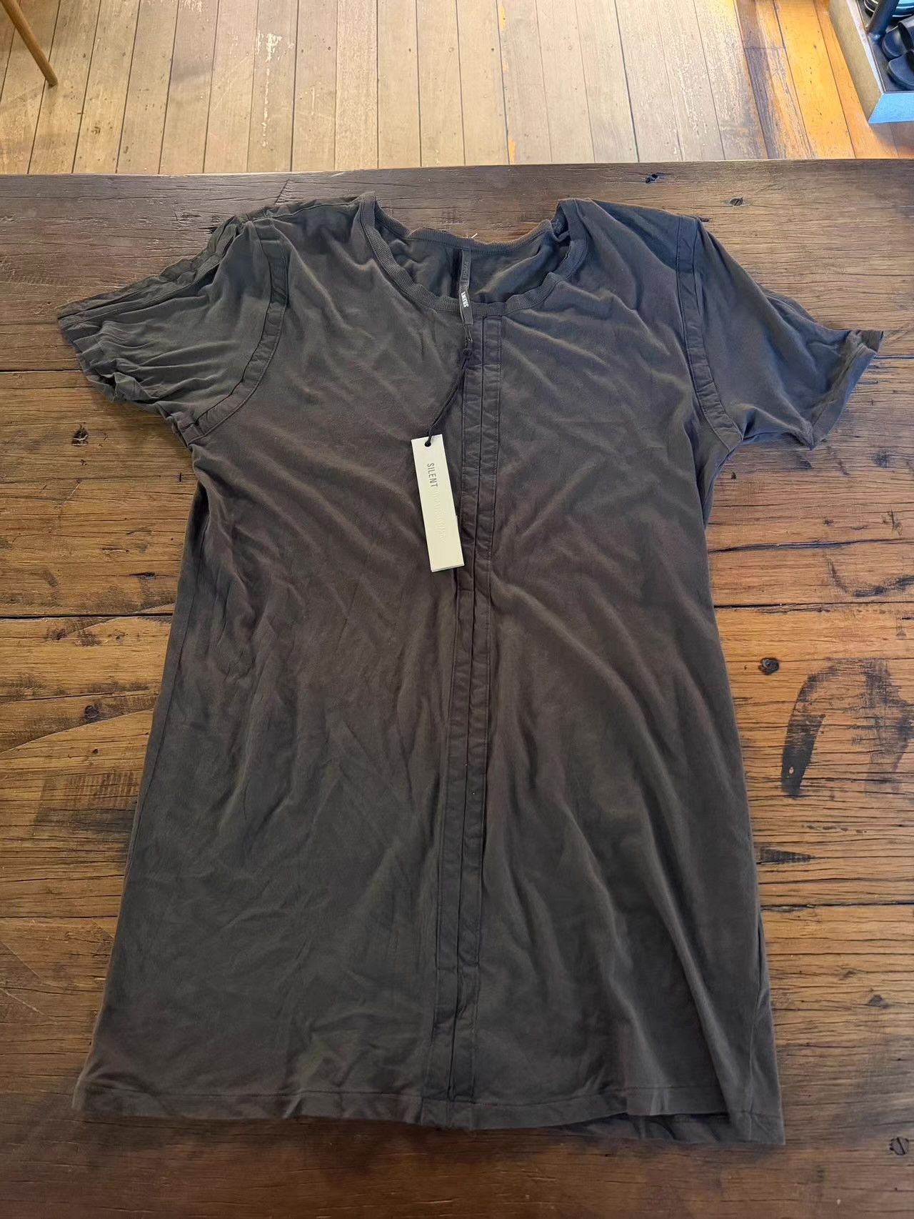 Silent By Damir Doma Silent by Damir Doma Grey‑Black Basic Short‑Sleeve Top Ｑ25 Size US XS / EU 42 / 0 - 1 Thumbnail