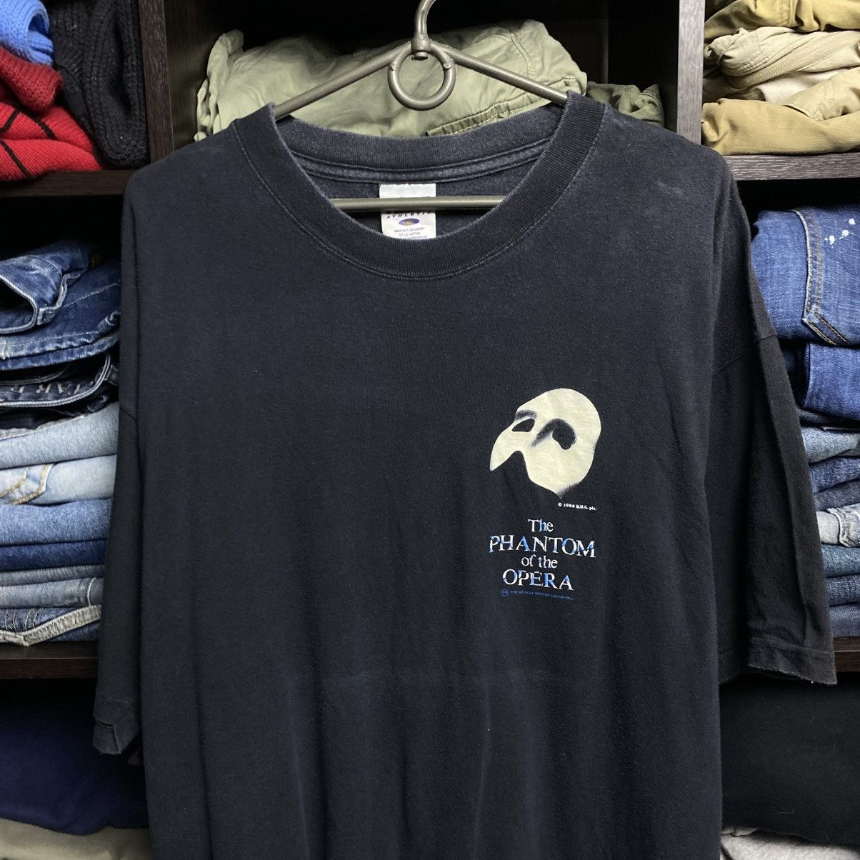 Band Tees Vintage The Phantom Of The Opera 1986 rock band tee size XL Size US XL / EU 56 / 4 - 2 Thumbnail