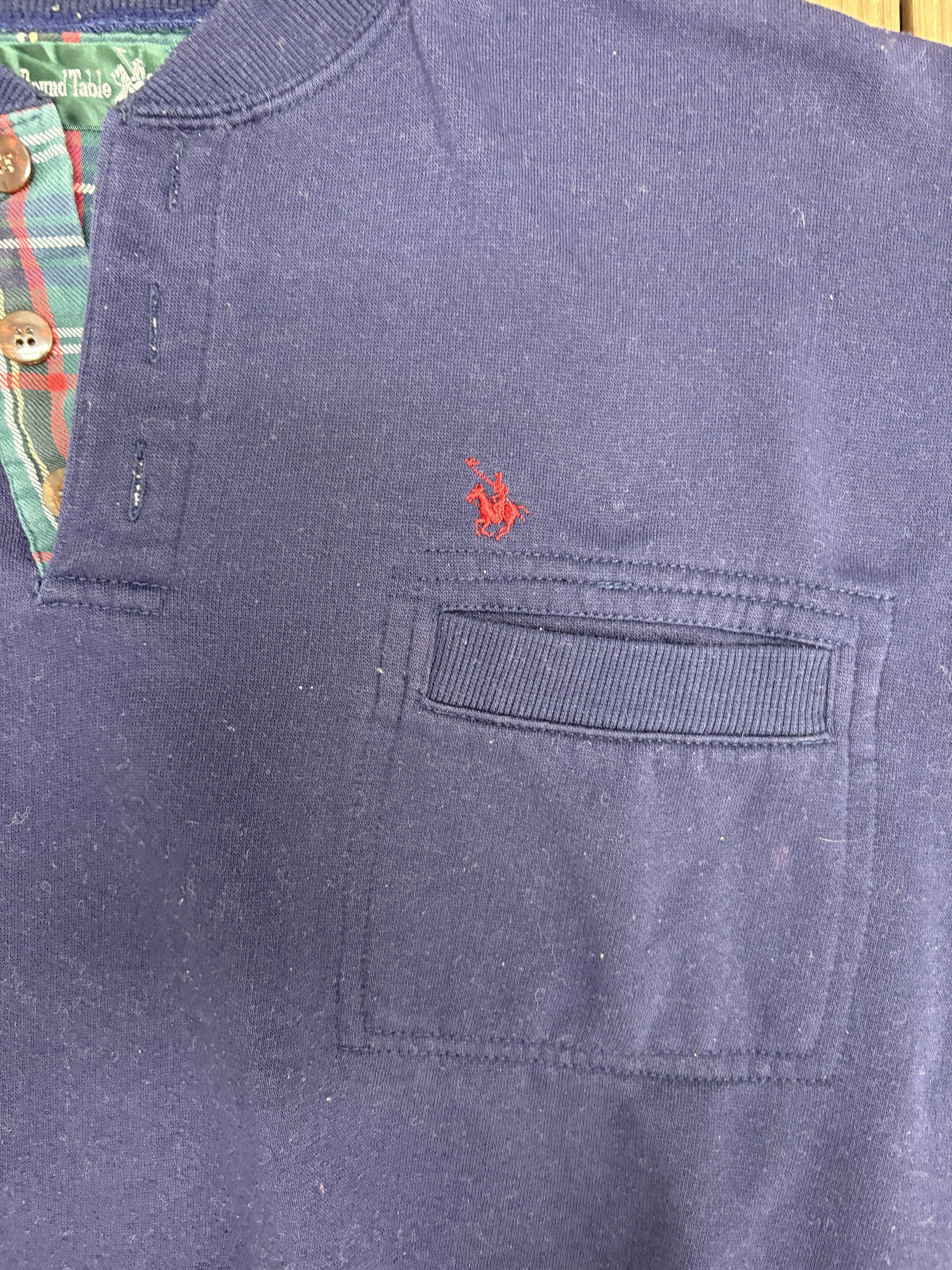 Vintage Knights of the Round Table Vintage Blue Sweater Size US M / EU 48-50 / 2 - 2 Thumbnail