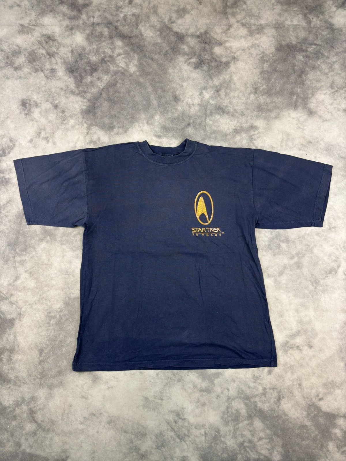 Vintage 90s Startrek 30 years movie graphic t shirt Japanese y2k Size US M / EU 48-50 / 2 - 3 Thumbnail