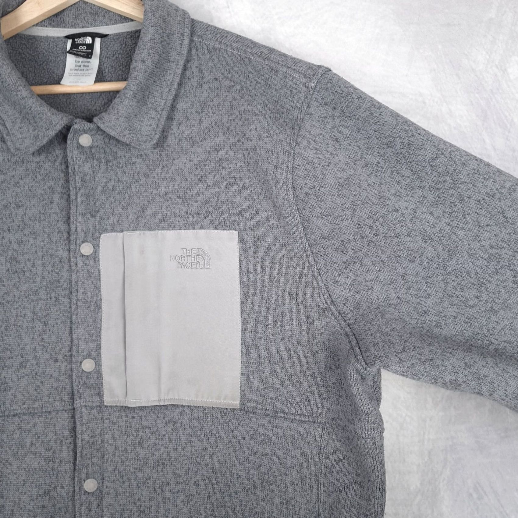 The North Face The North Face Front Range Fleece Shacket Mens Large Gray Snap Overcoat Jackets Shacket Mens Large Gray The North Face Front Range Fleece Shacket Size US L / EU 52-54 / 3 - 6 Thumbnail