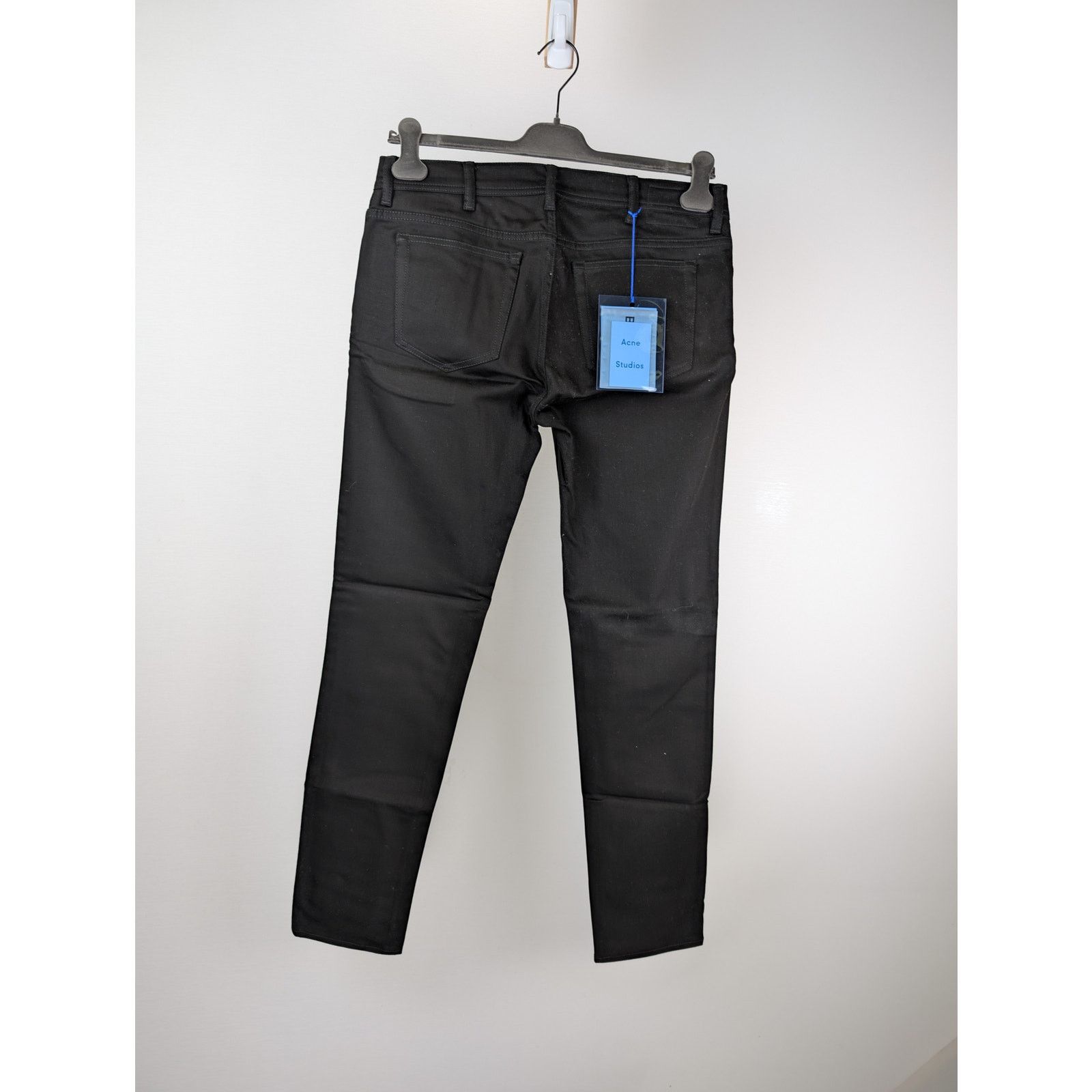 Acne Studios o1rshd1 Denim Jeans Pant in Black 30 x 34 Size US 30 / EU 46 - 15 Thumbnail