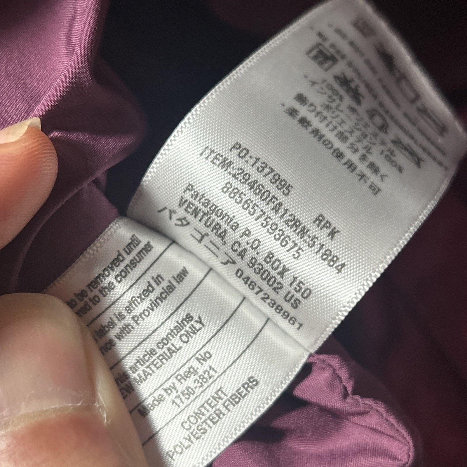Patagonia Patagonia Rubicon Rider Puff XS Retro Ski Snowboarding 29460 Size XS / US 0-2 / IT 36-38 - 4 Thumbnail
